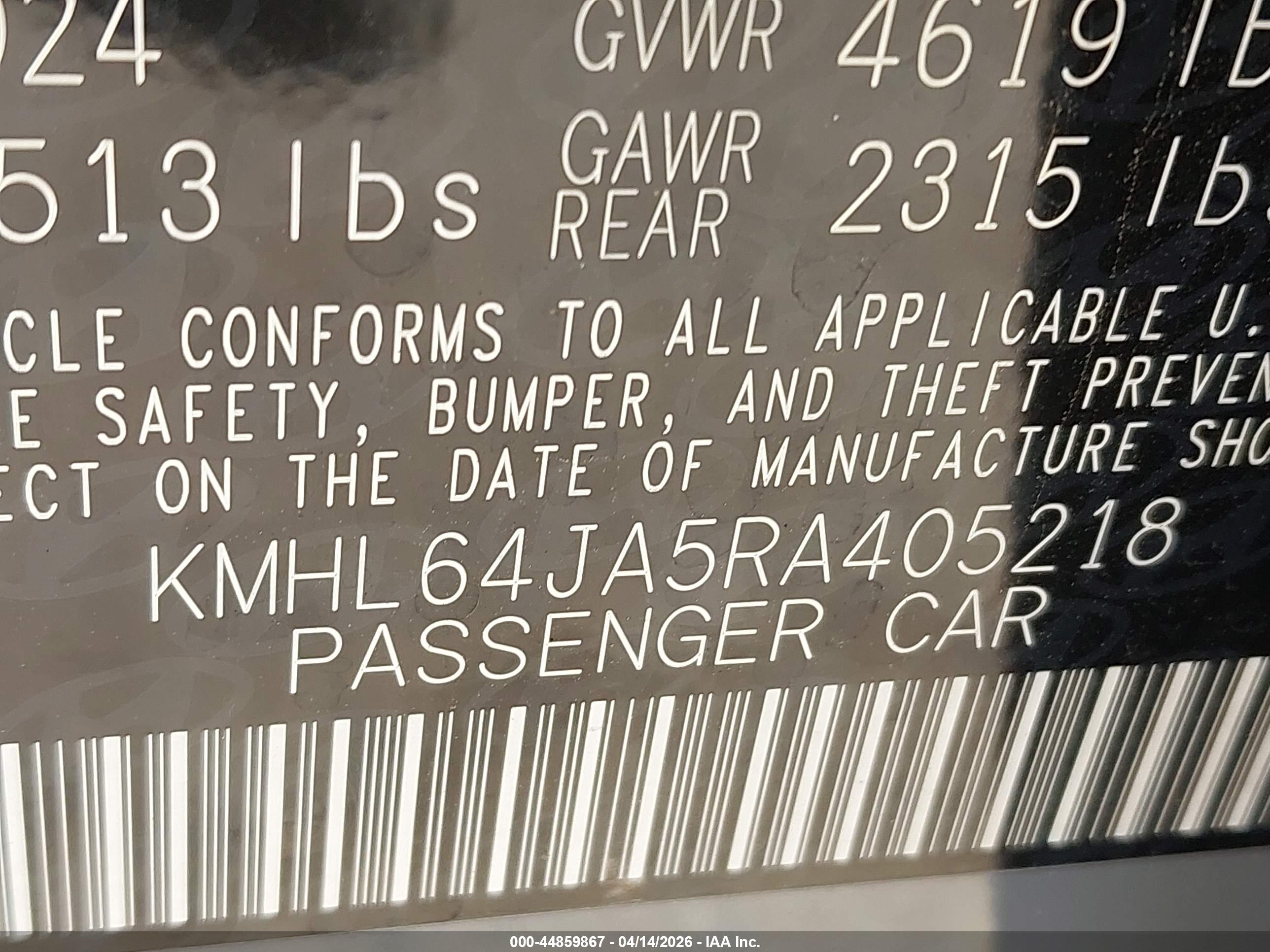 HYUNDAI SONATA image 9