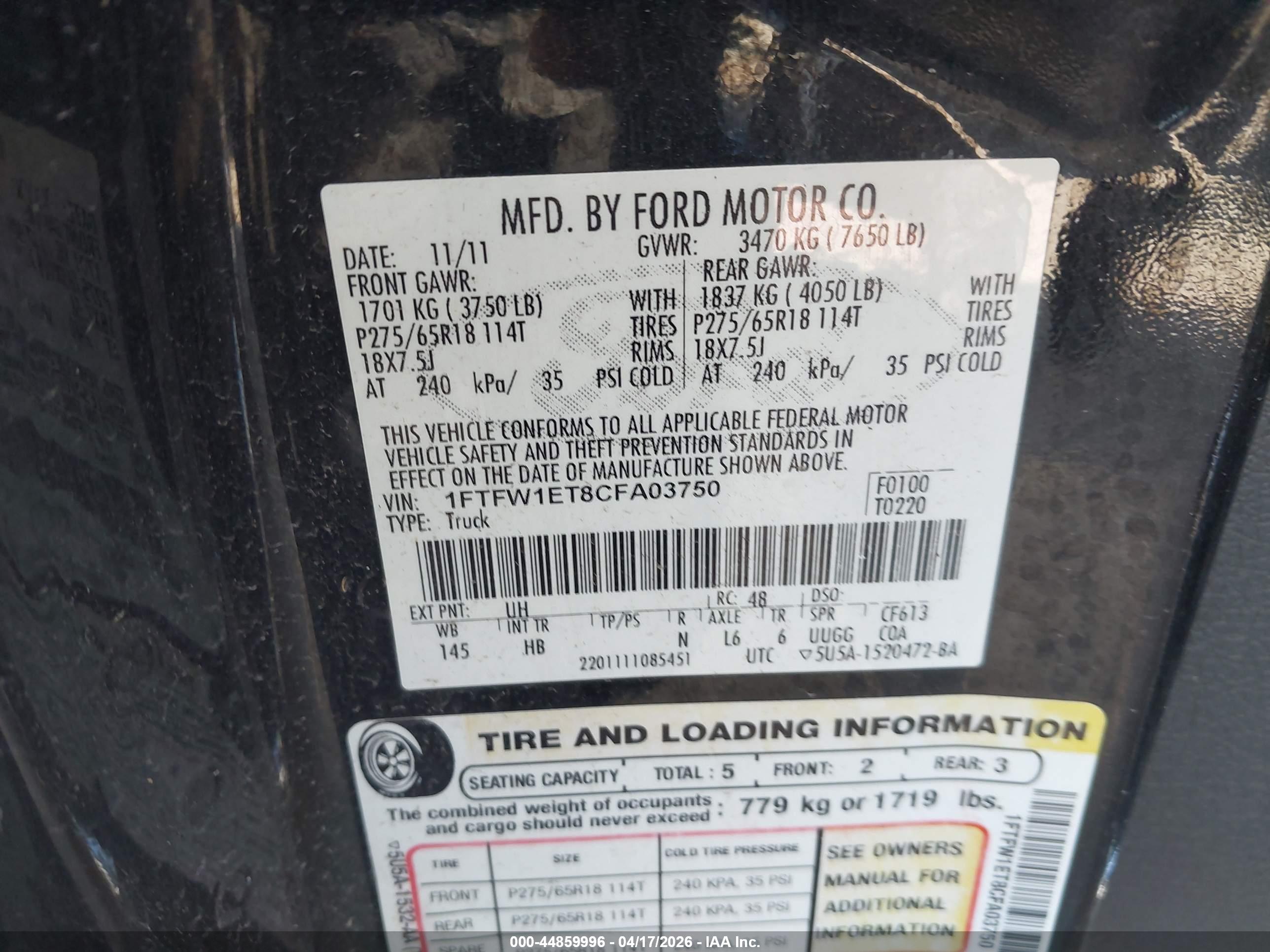 FORD F-150 image 9