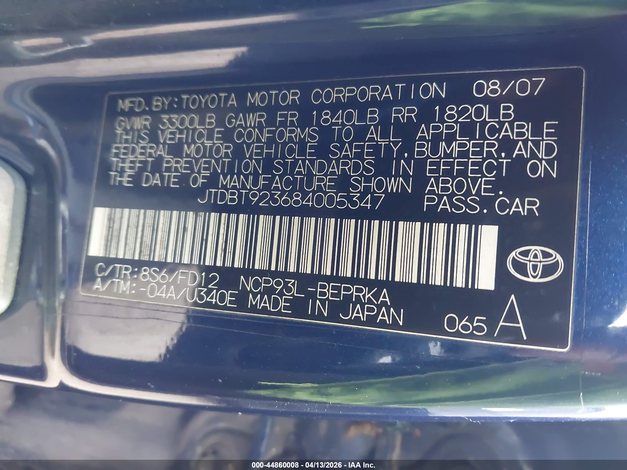 TOYOTA YARIS image 9