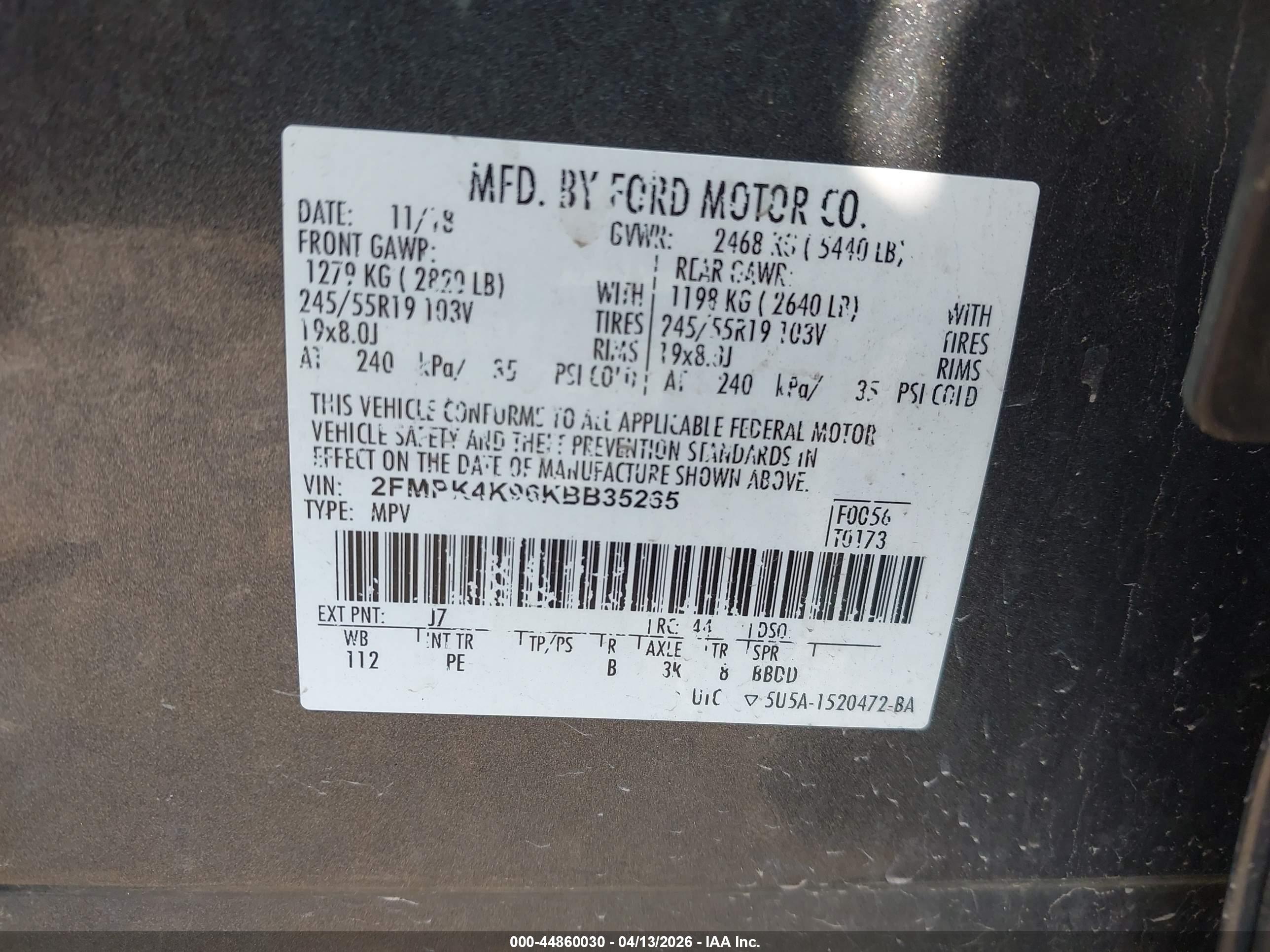 FORD EDGE image 9