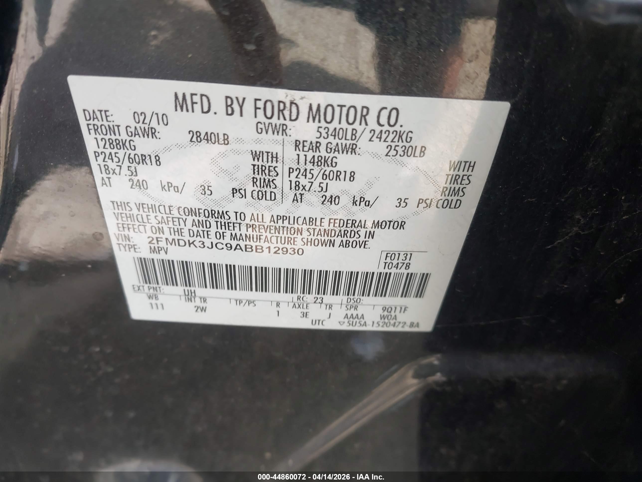FORD EDGE image 9