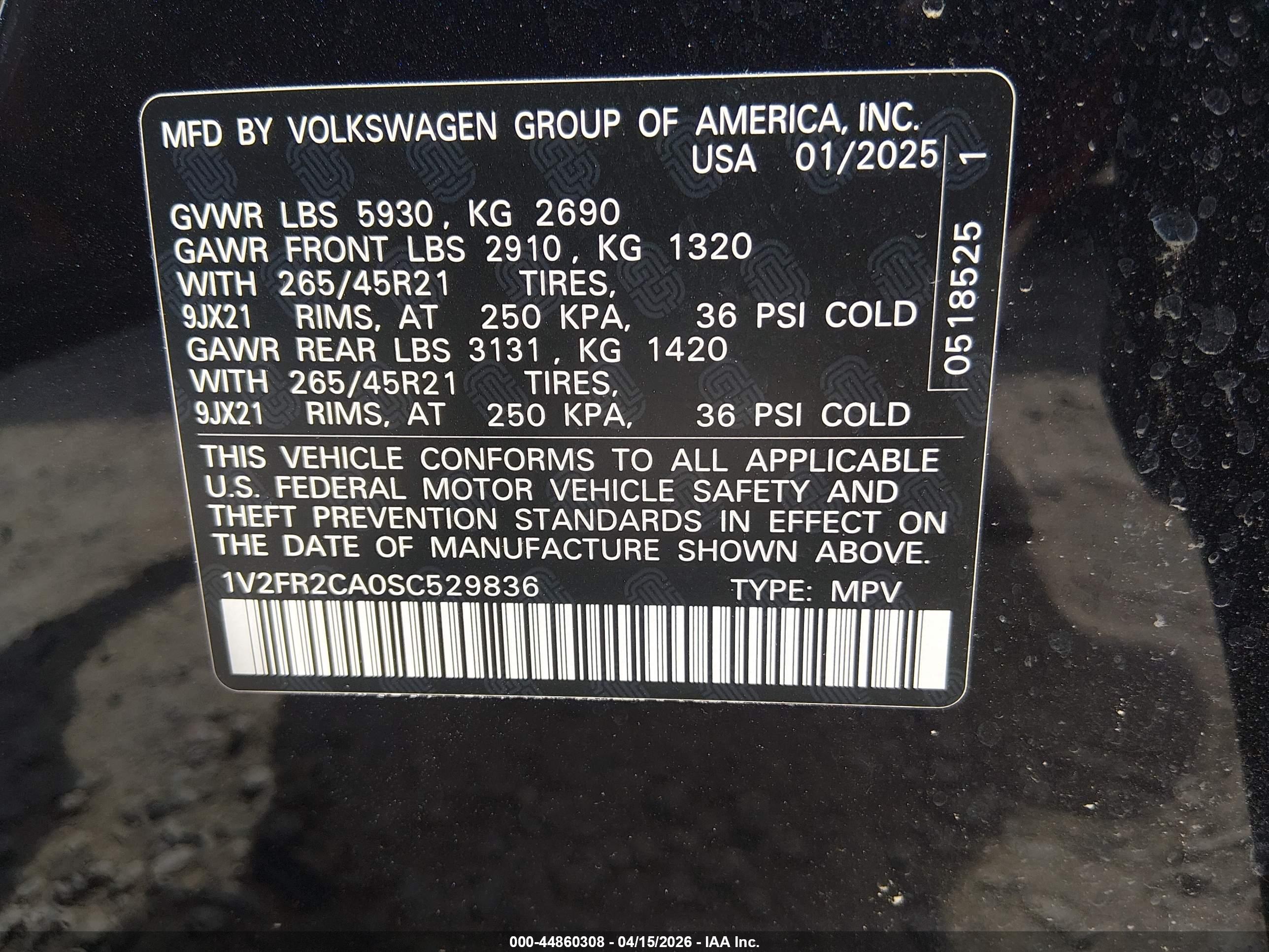 VOLKSWAGEN ATLAS image 9