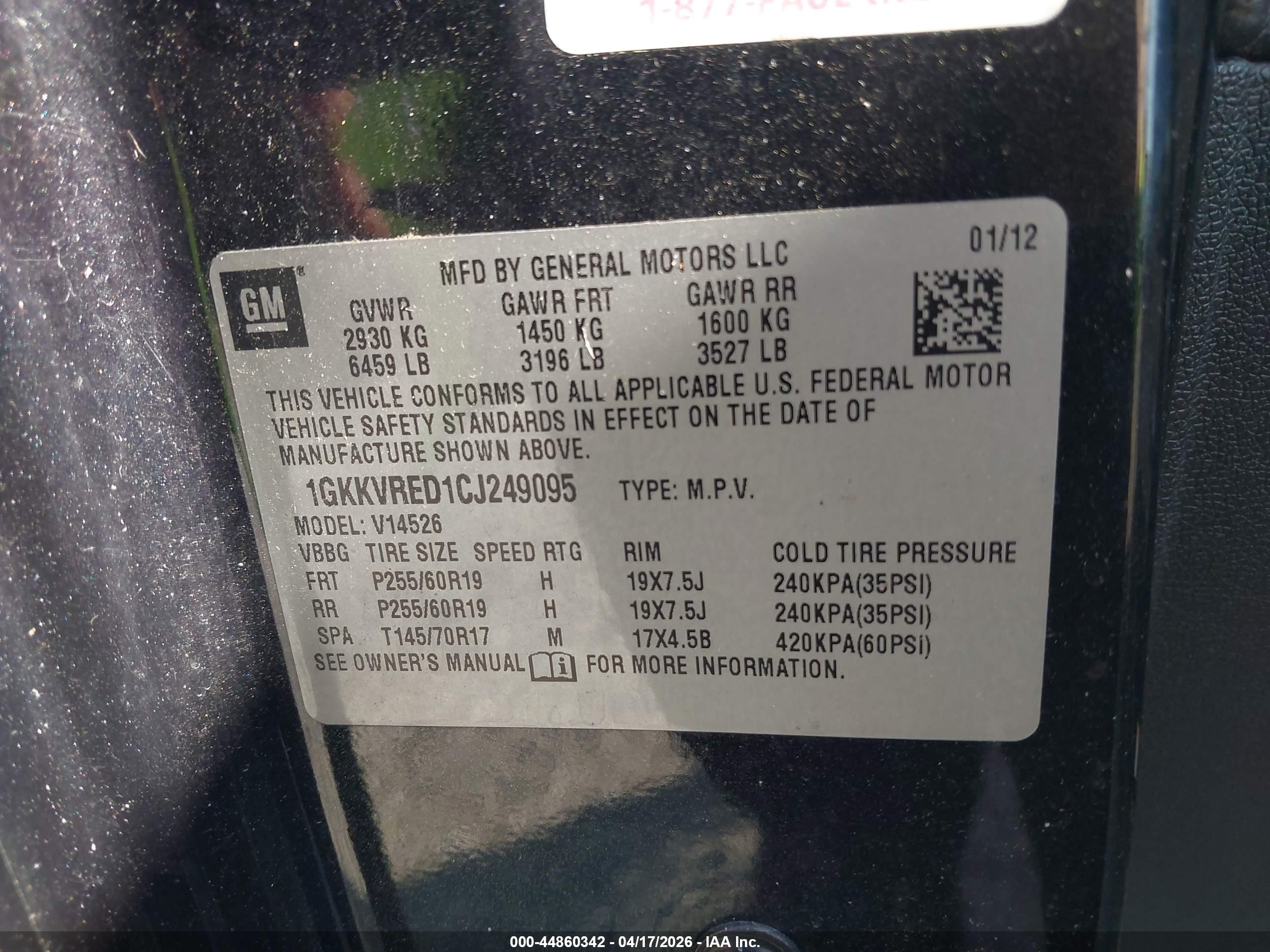 GMC ACADIA image 9