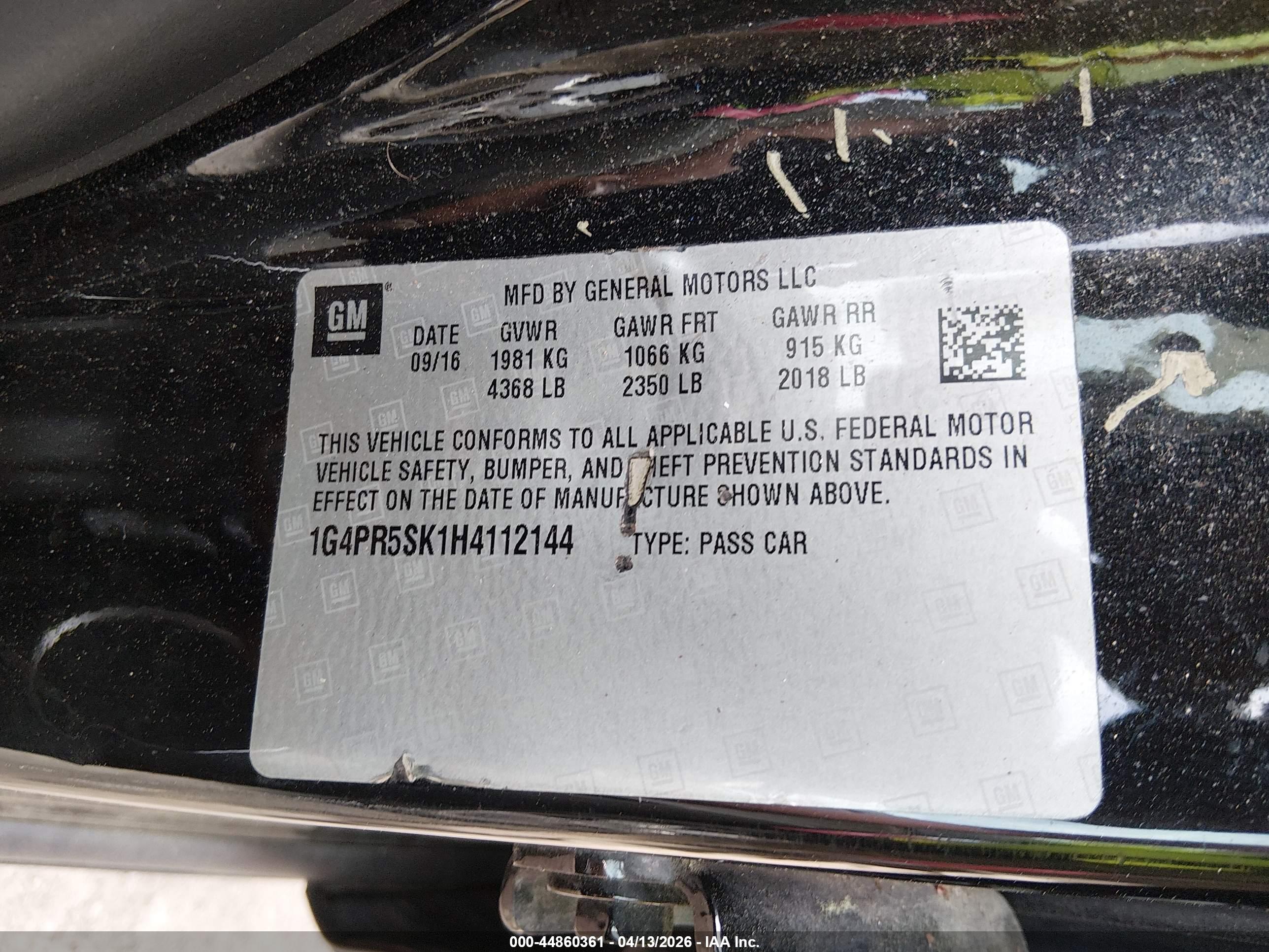BUICK VERANO image 9