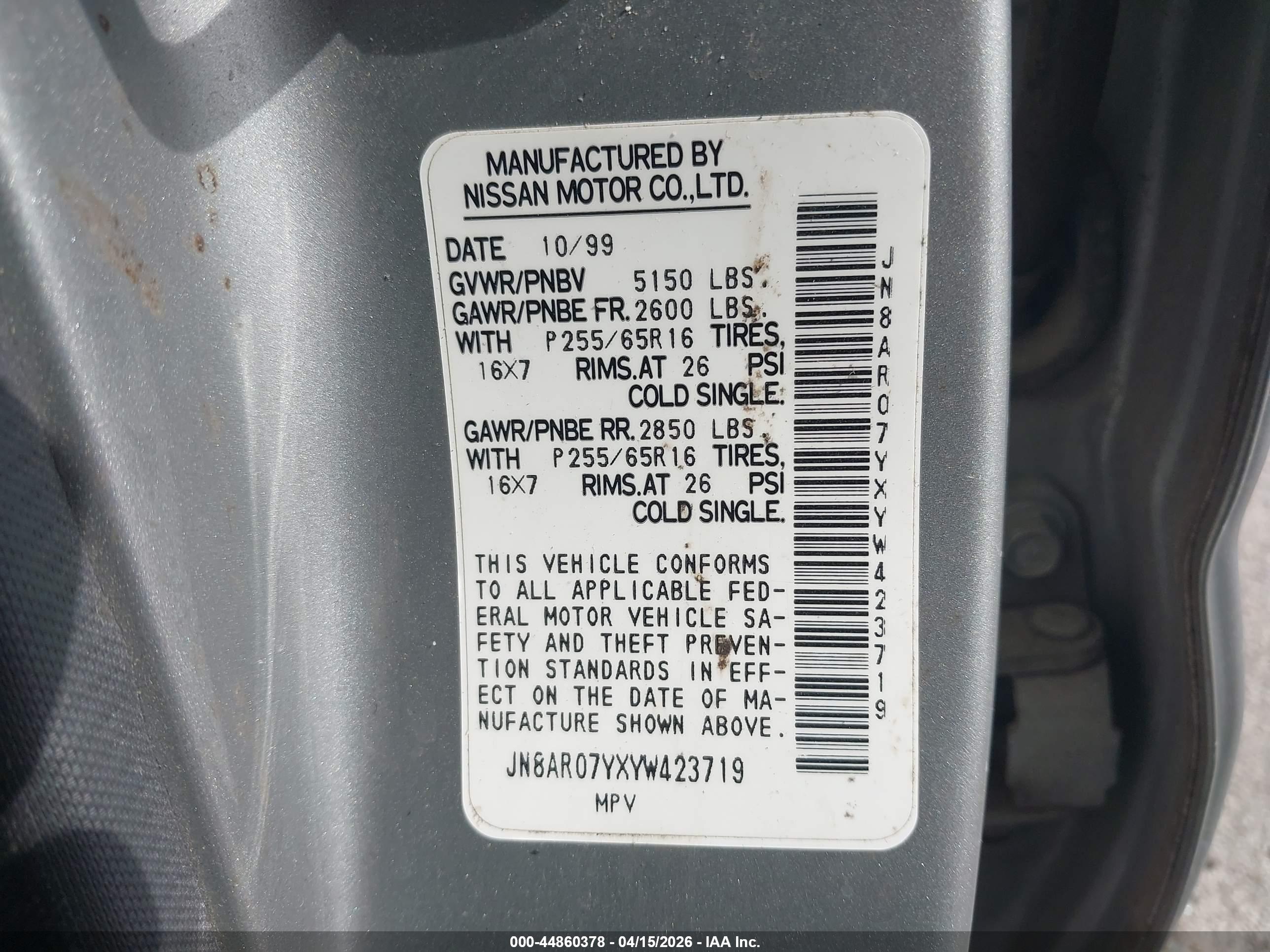 NISSAN PATHFINDER image 9
