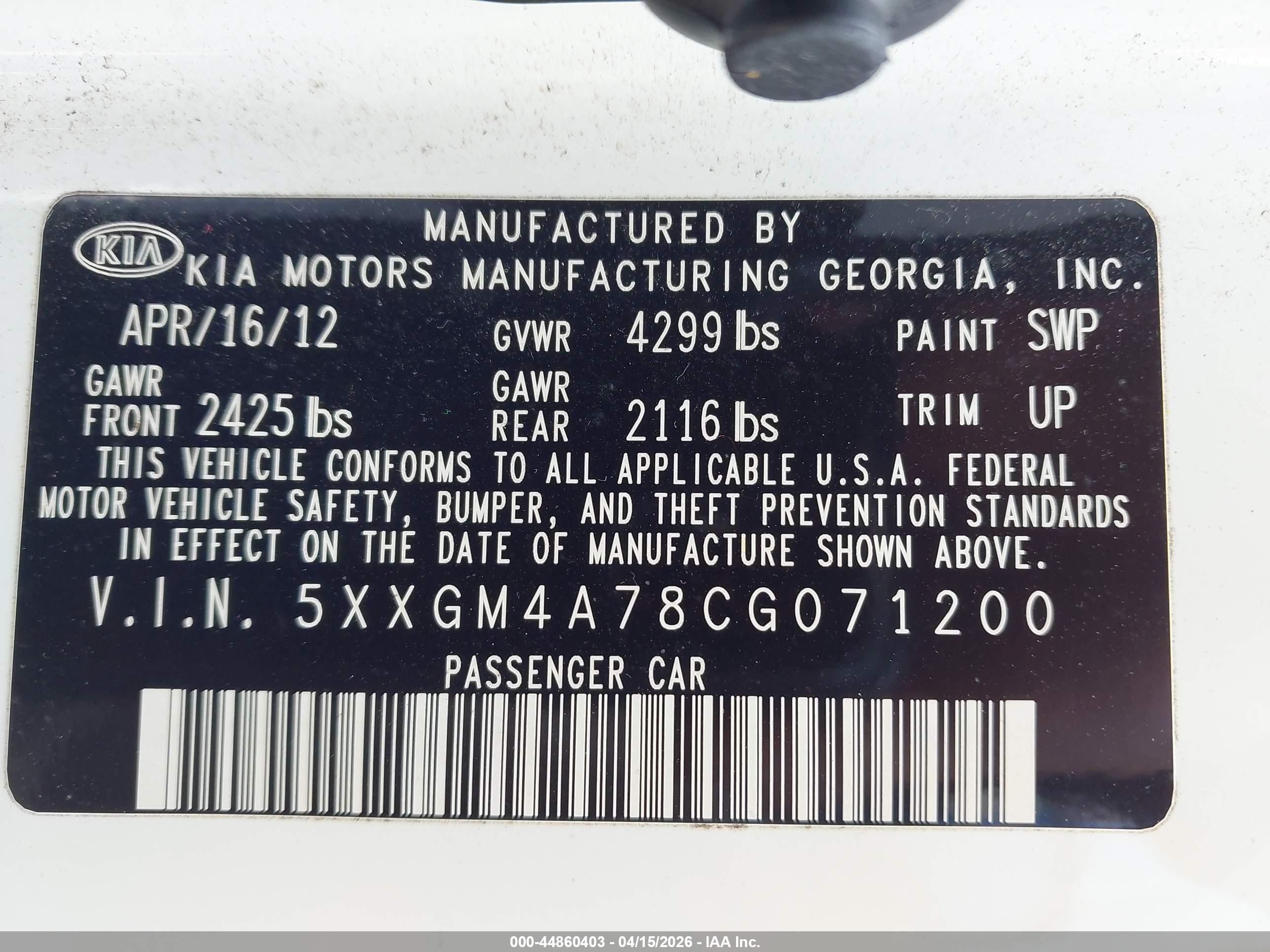 KIA OPTIMA image 9