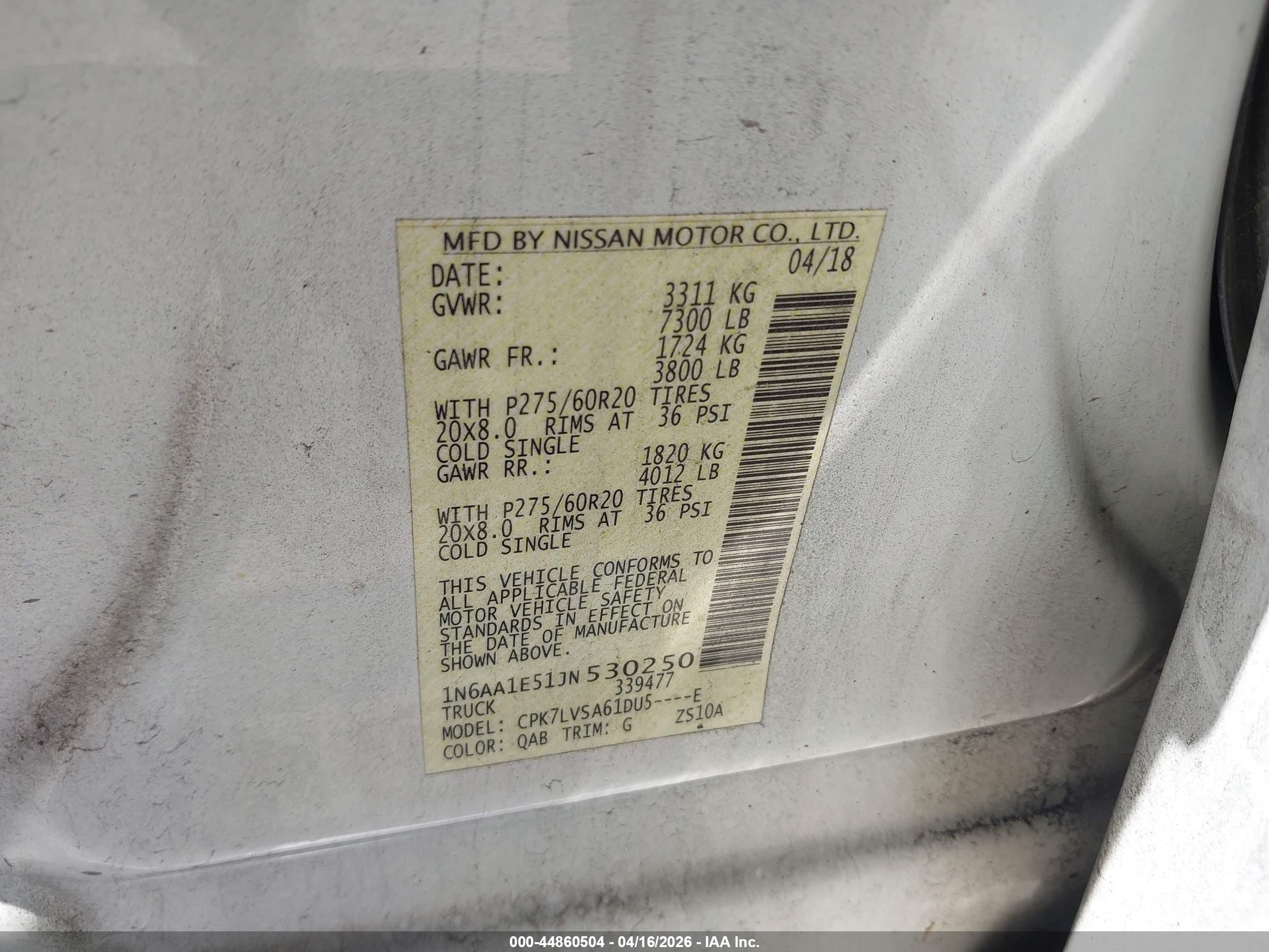 NISSAN TITAN image 9
