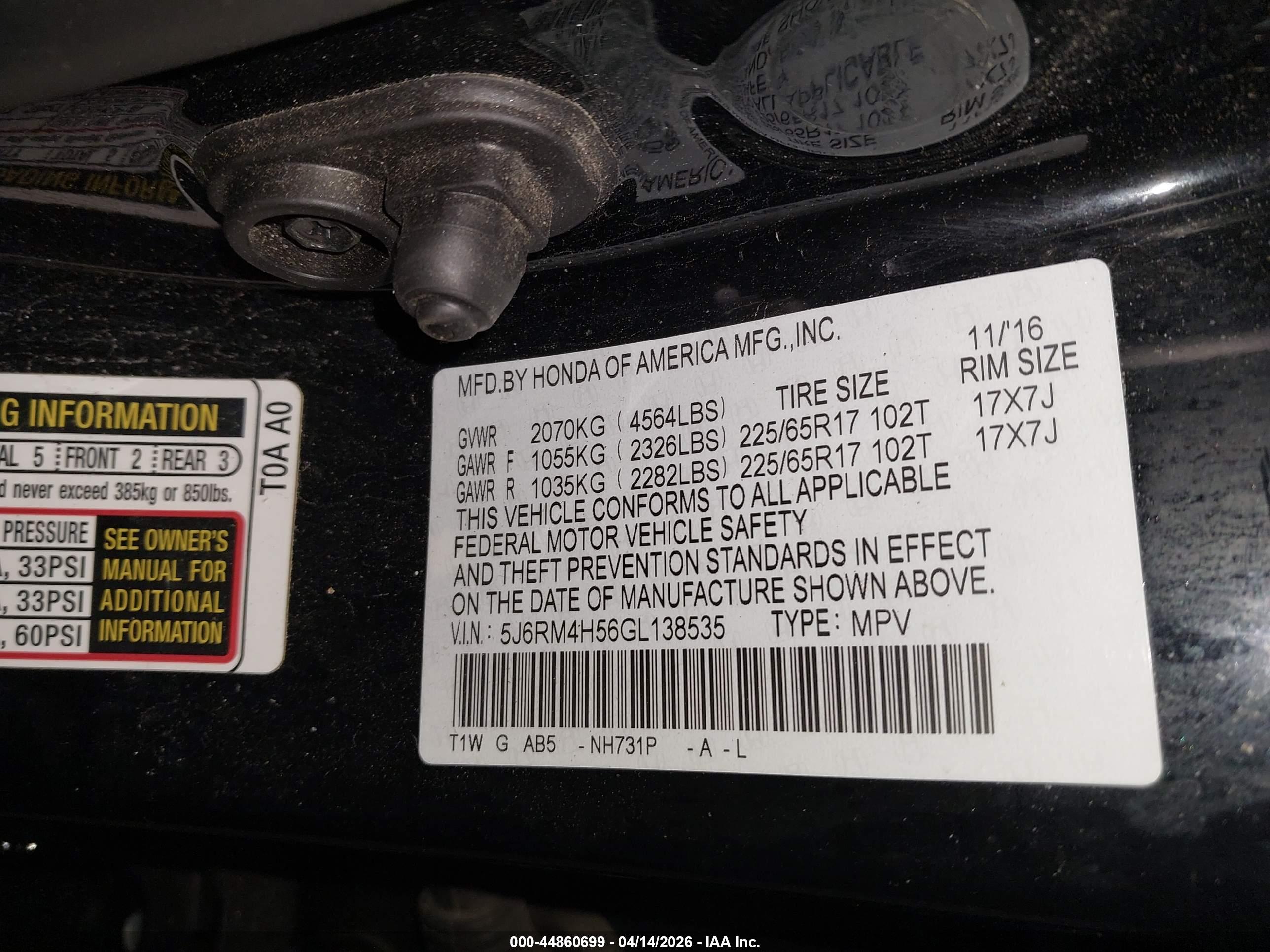 HONDA CR-V image 9