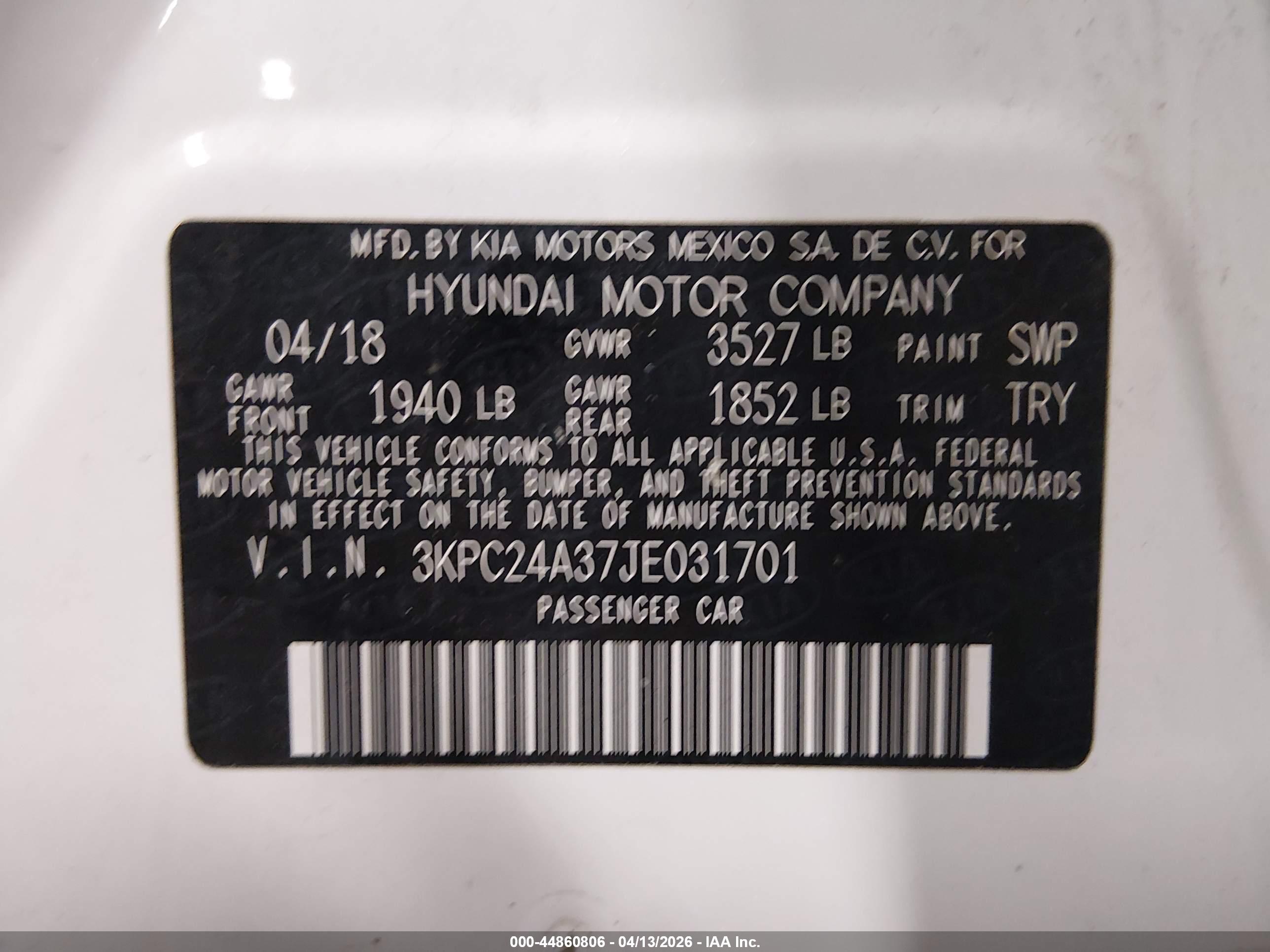 HYUNDAI ACCENT image 9