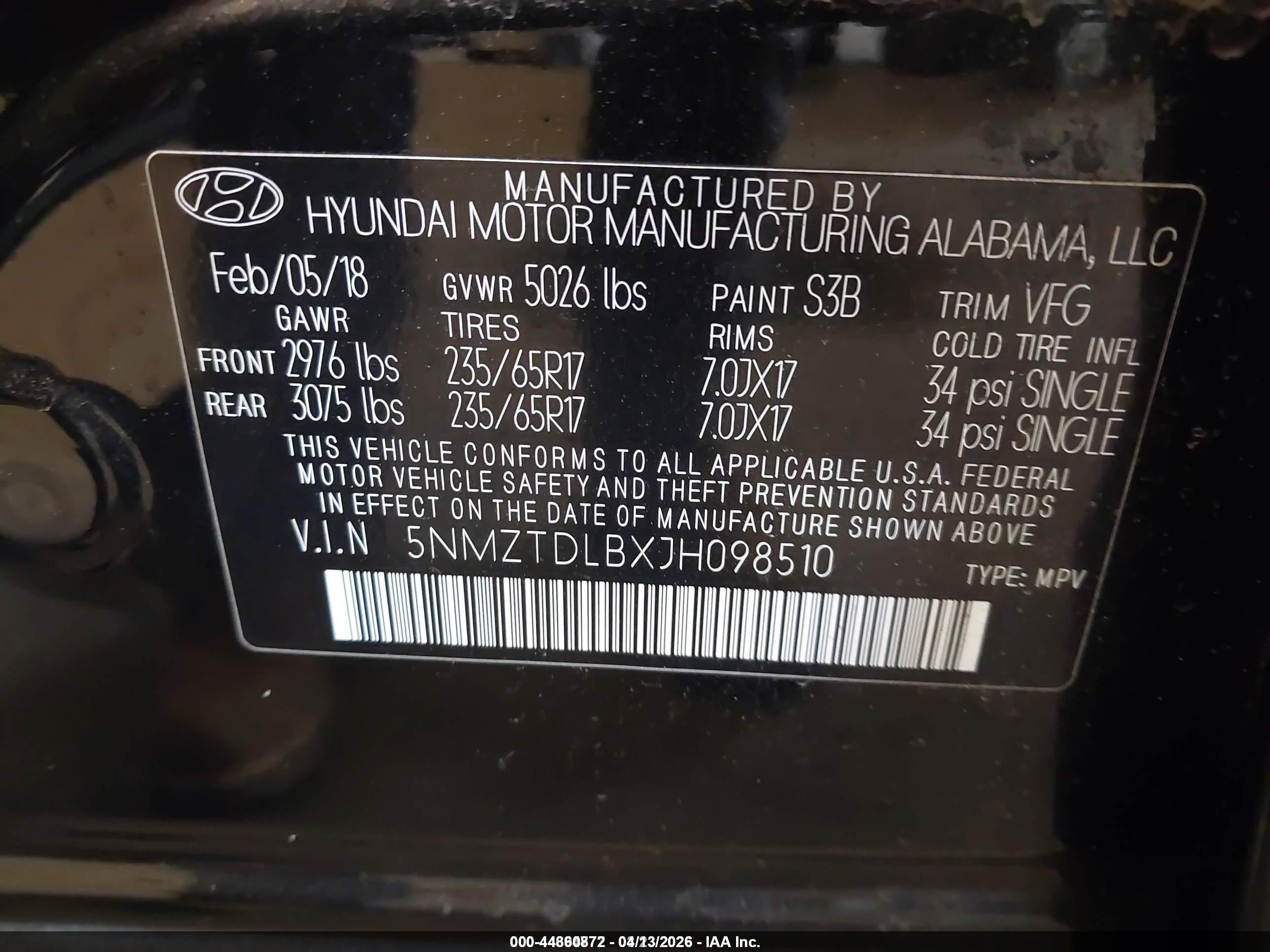 HYUNDAI SANTA image 9