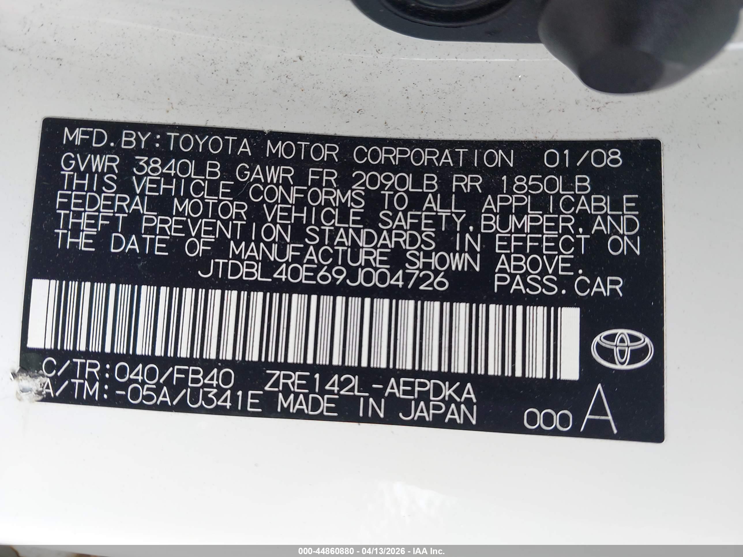 TOYOTA COROLLA image 9