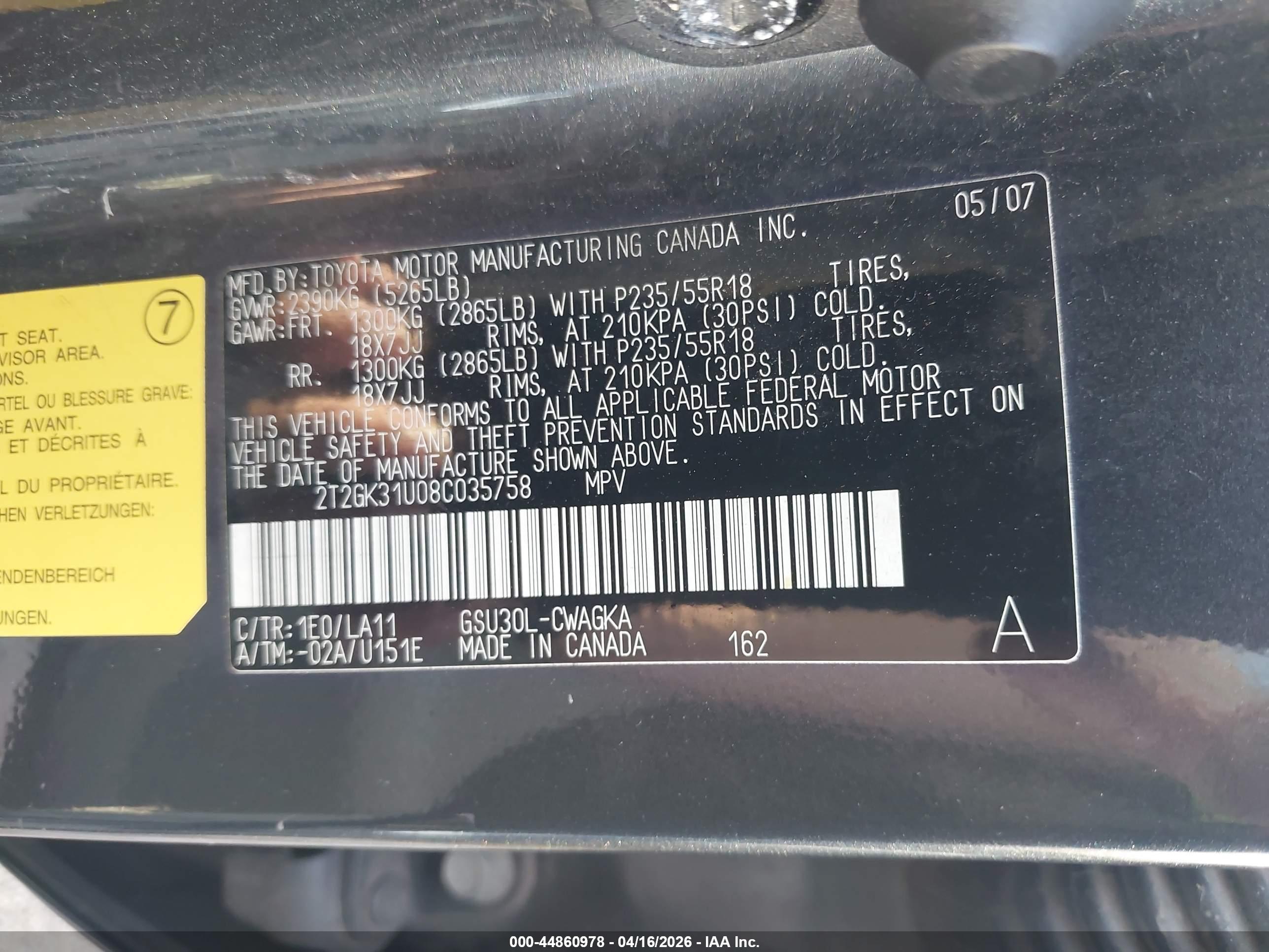 LEXUS RX image 9