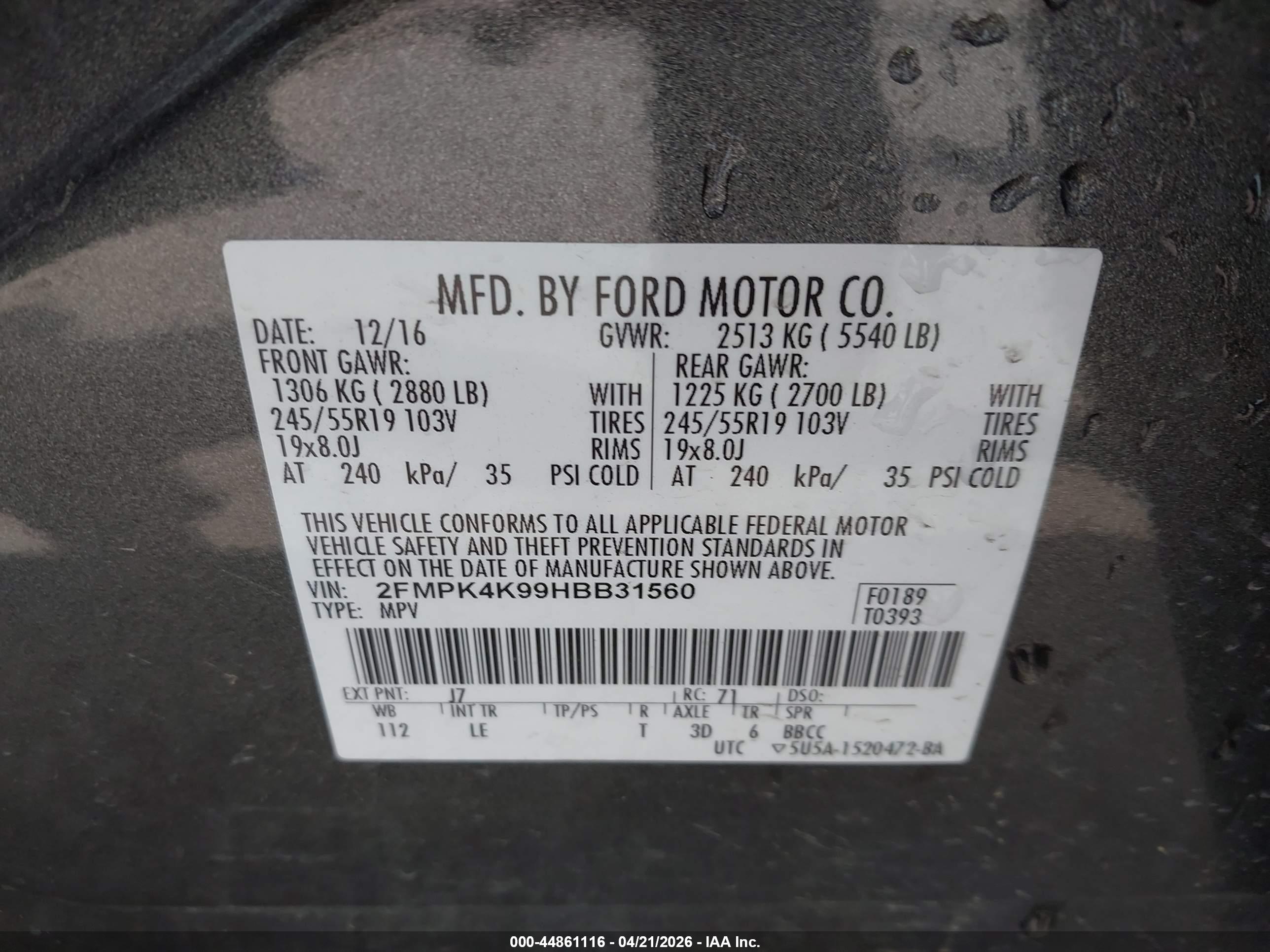 FORD EDGE image 9