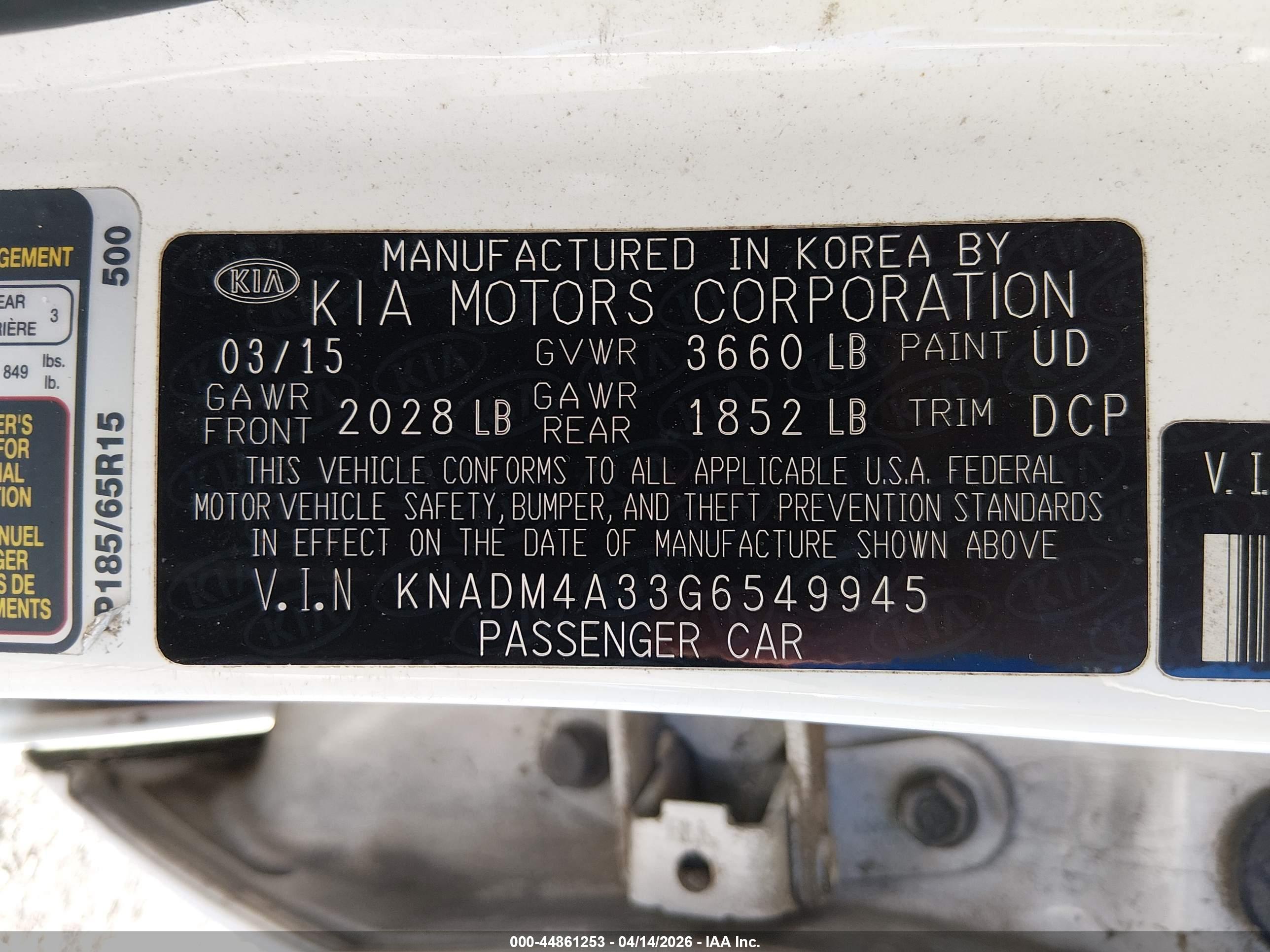 KIA RIO image 9