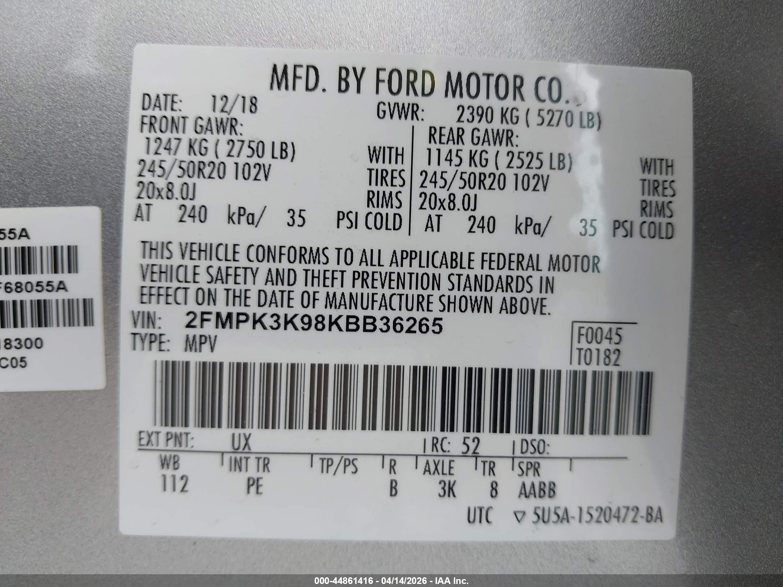 FORD EDGE image 9