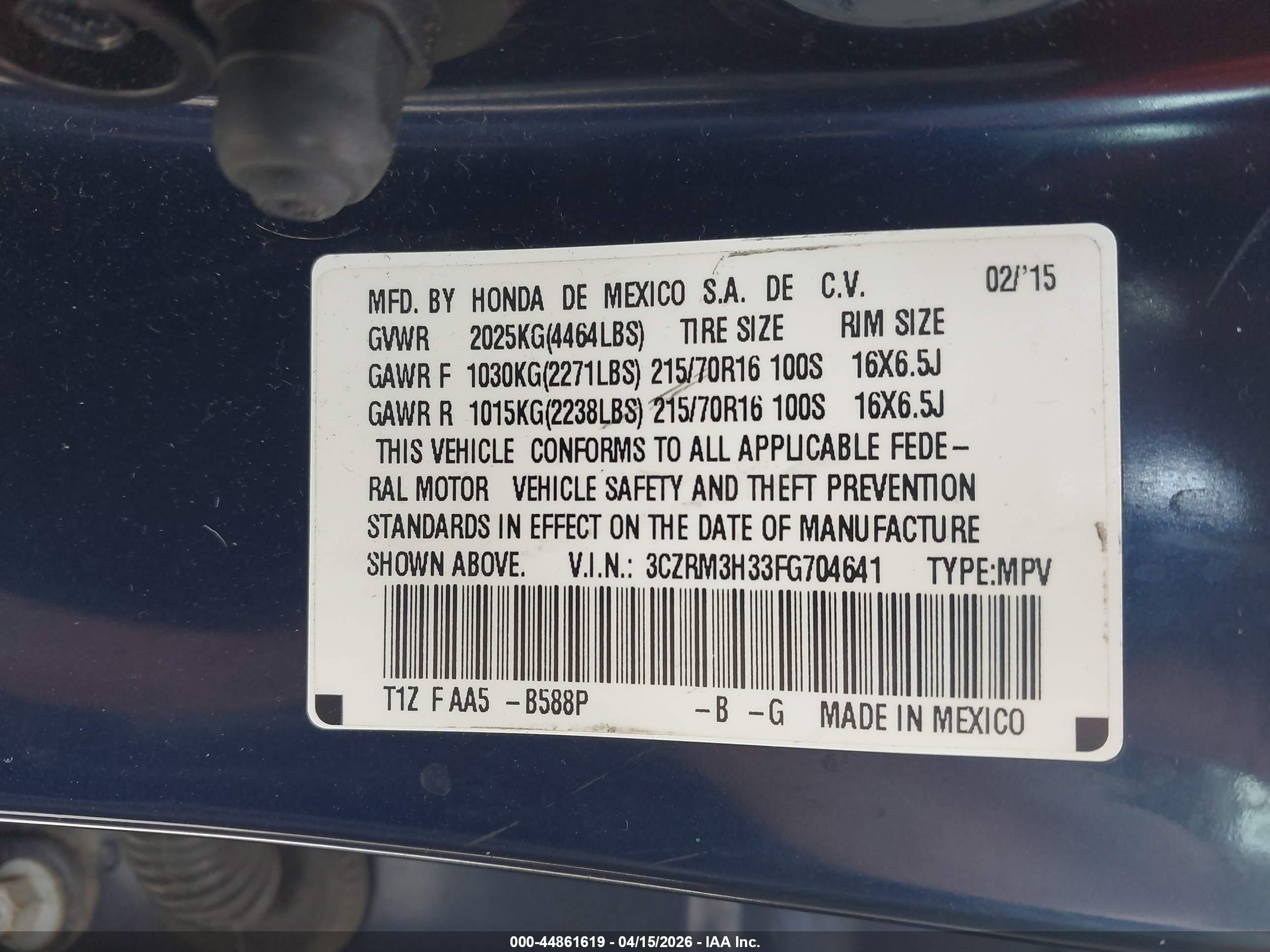 HONDA CR-V image 9