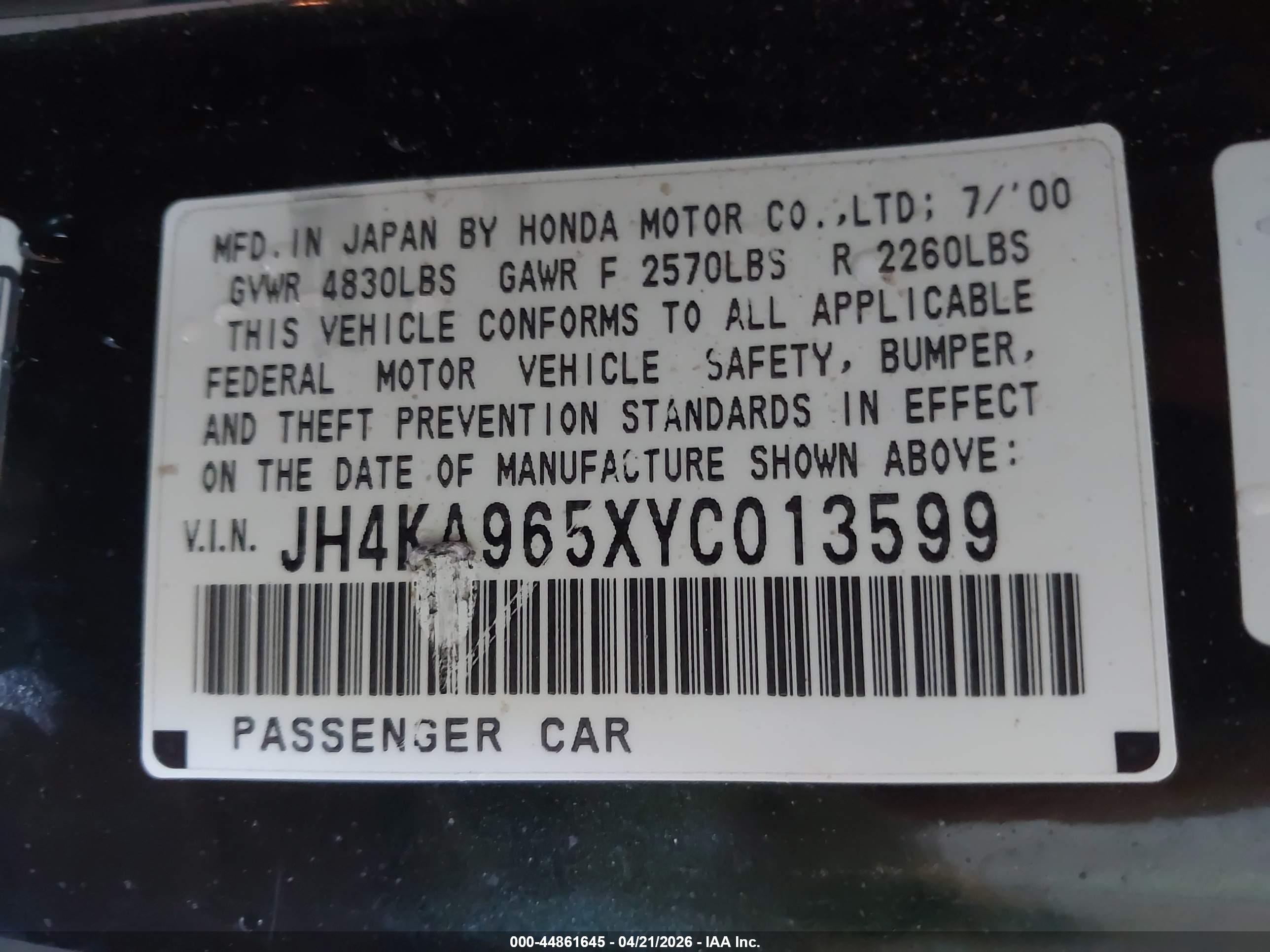 ACURA RL image 9