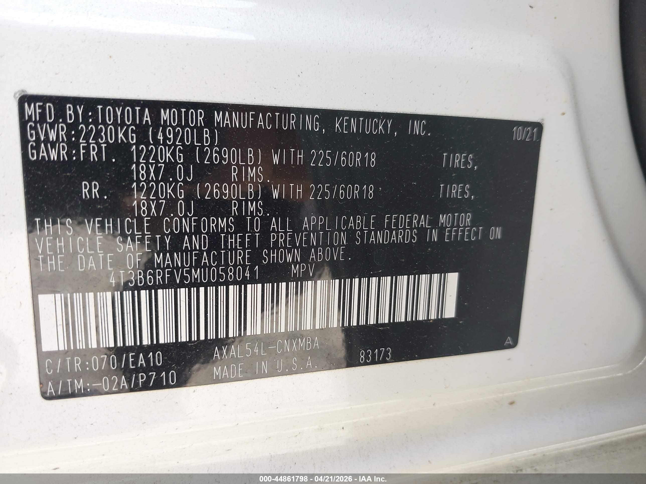 TOYOTA RAV4 image 9