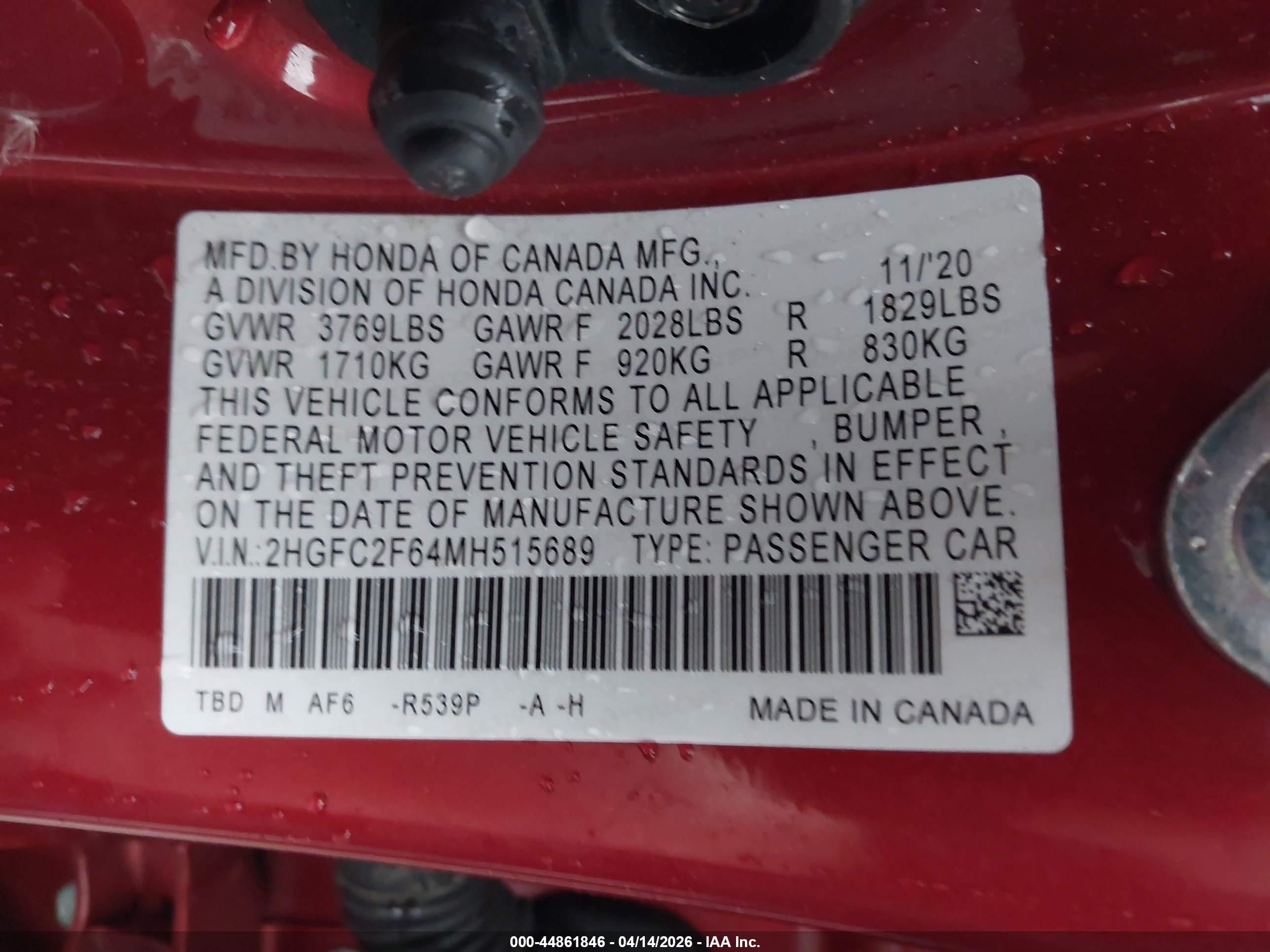 HONDA CIVIC image 9