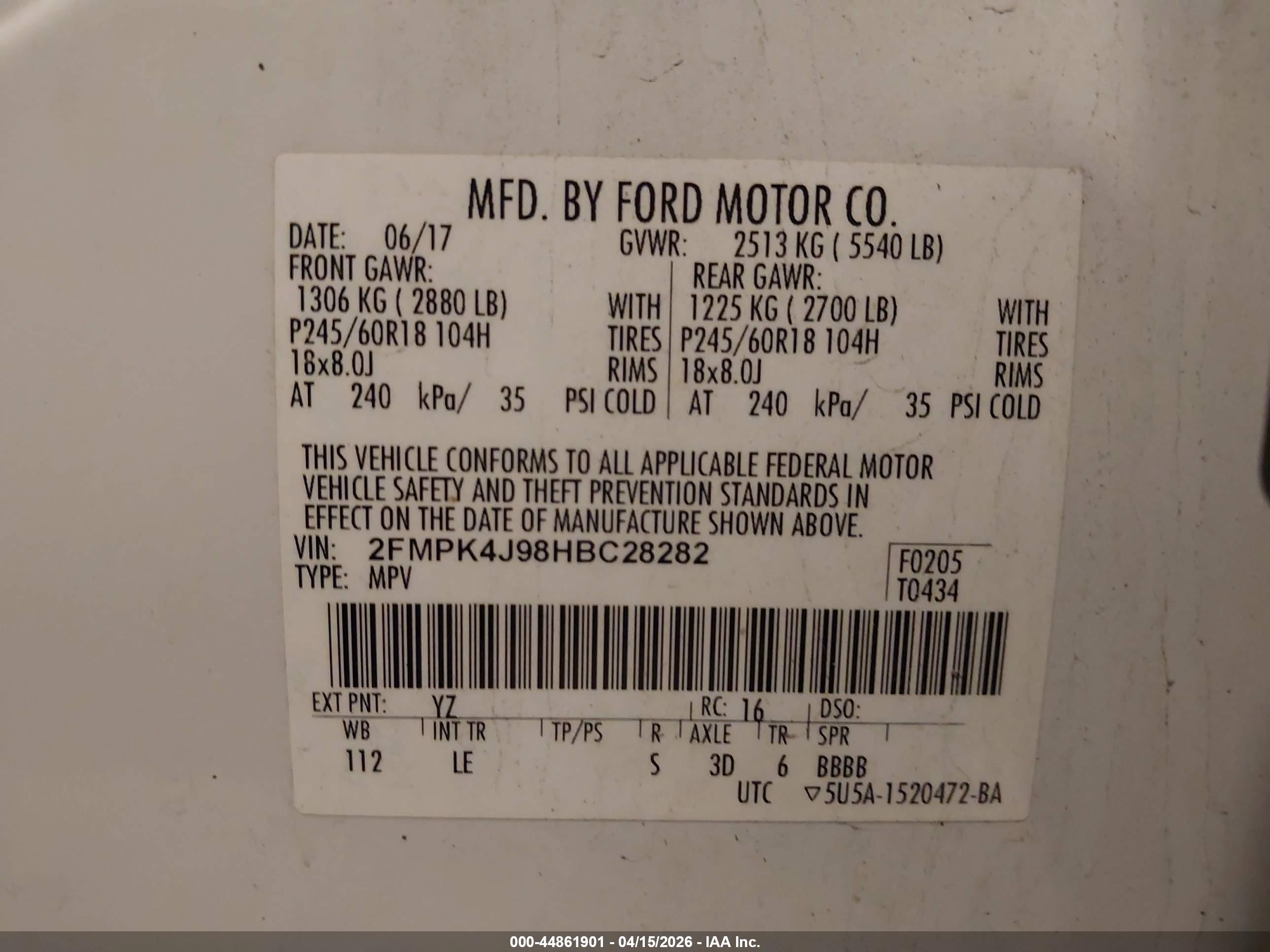FORD EDGE image 9