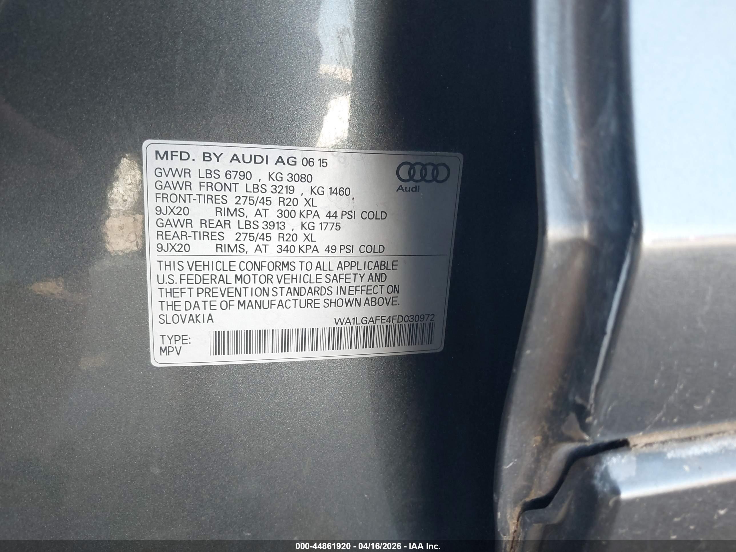 AUDI Q7 image 9