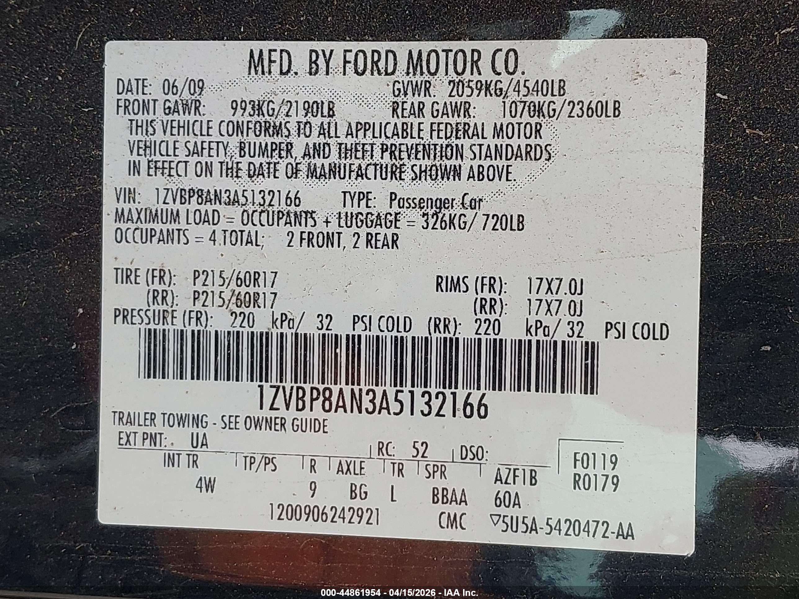 FORD MUSTANG image 9