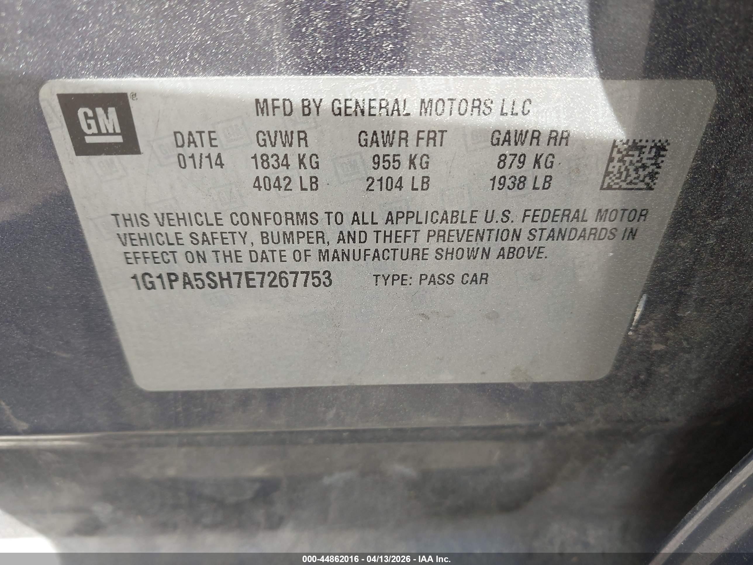 CHEVROLET CRUZE image 9