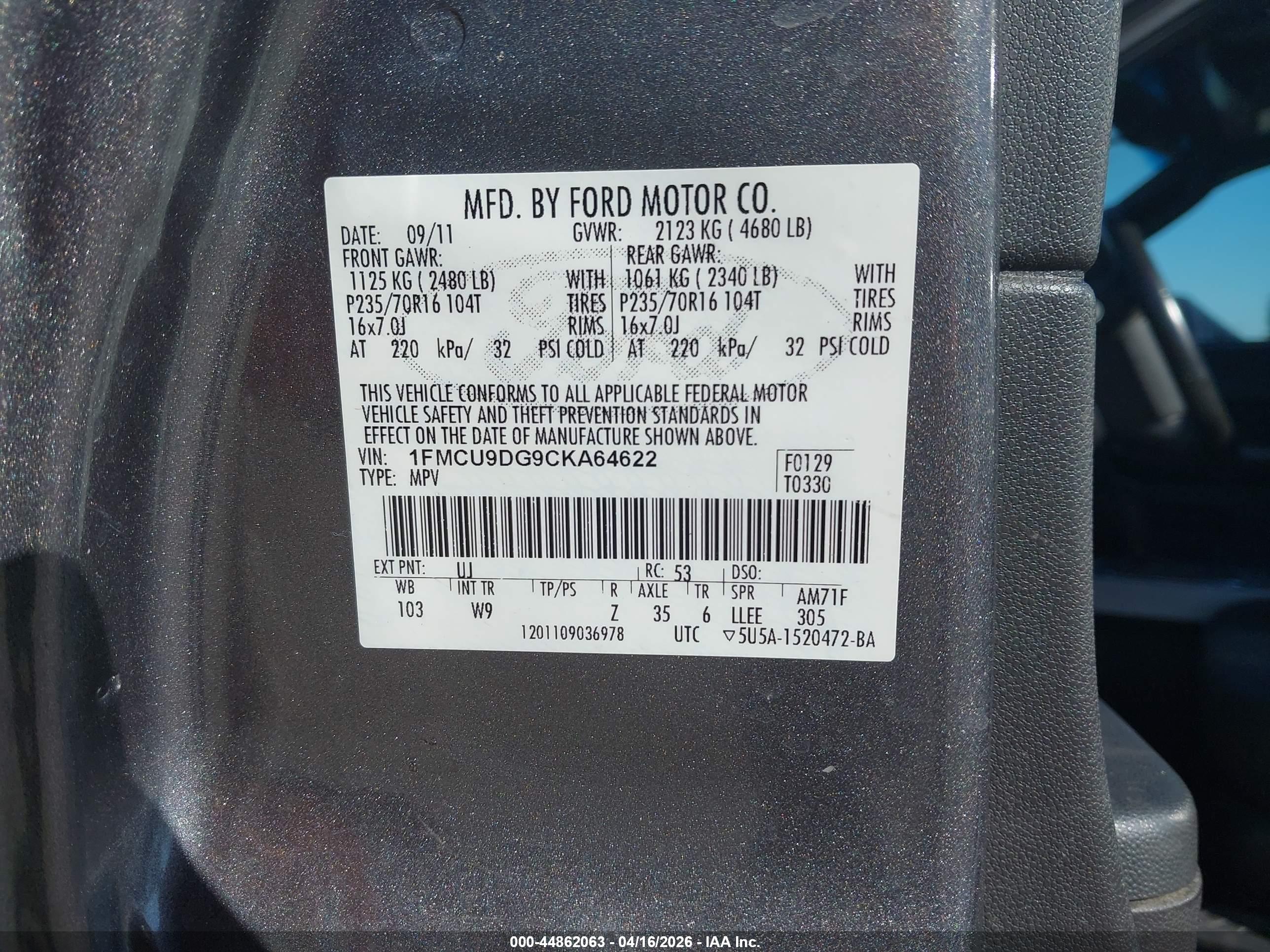 FORD ESCAPE image 9