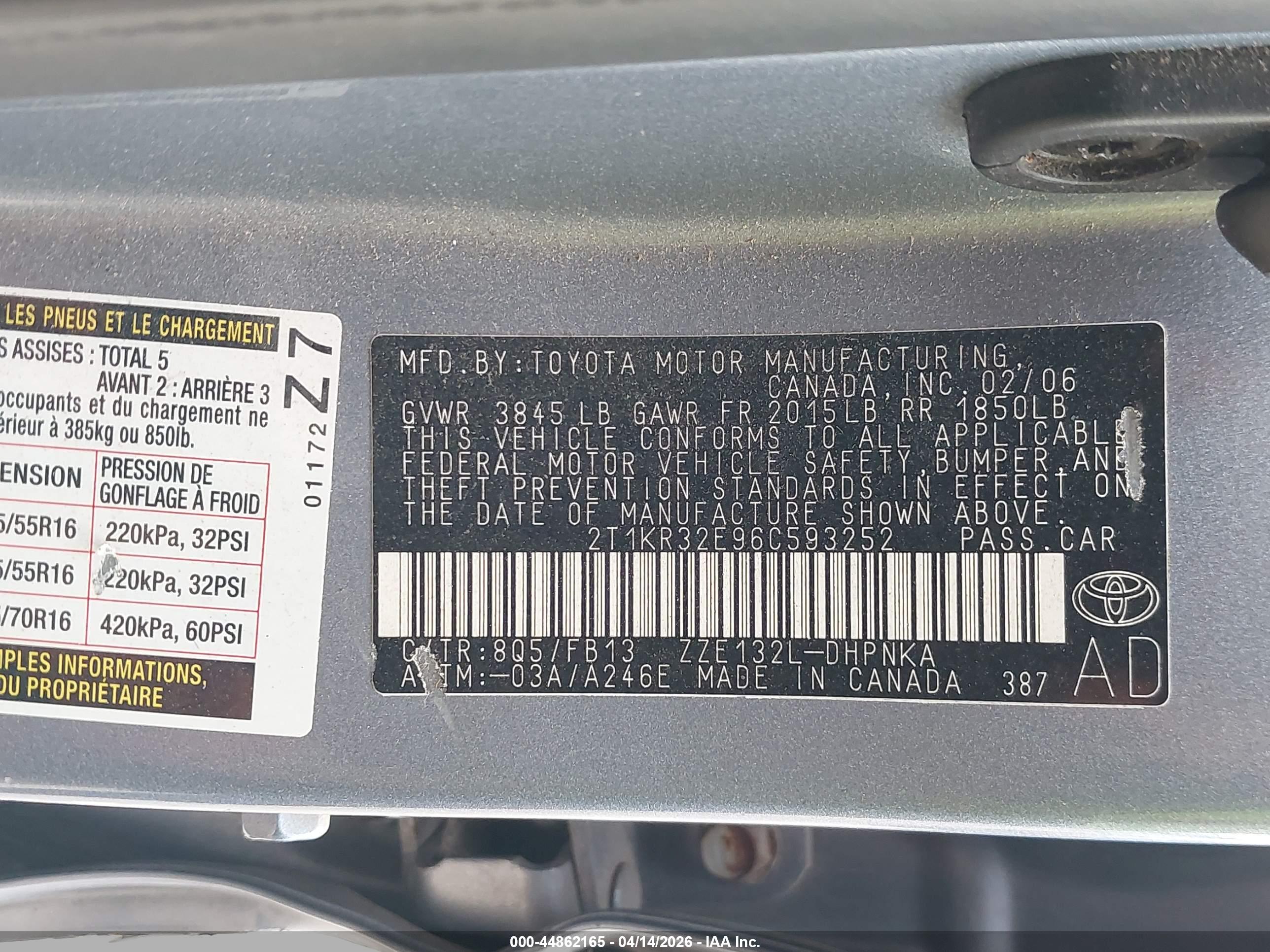 TOYOTA MATRIX image 9