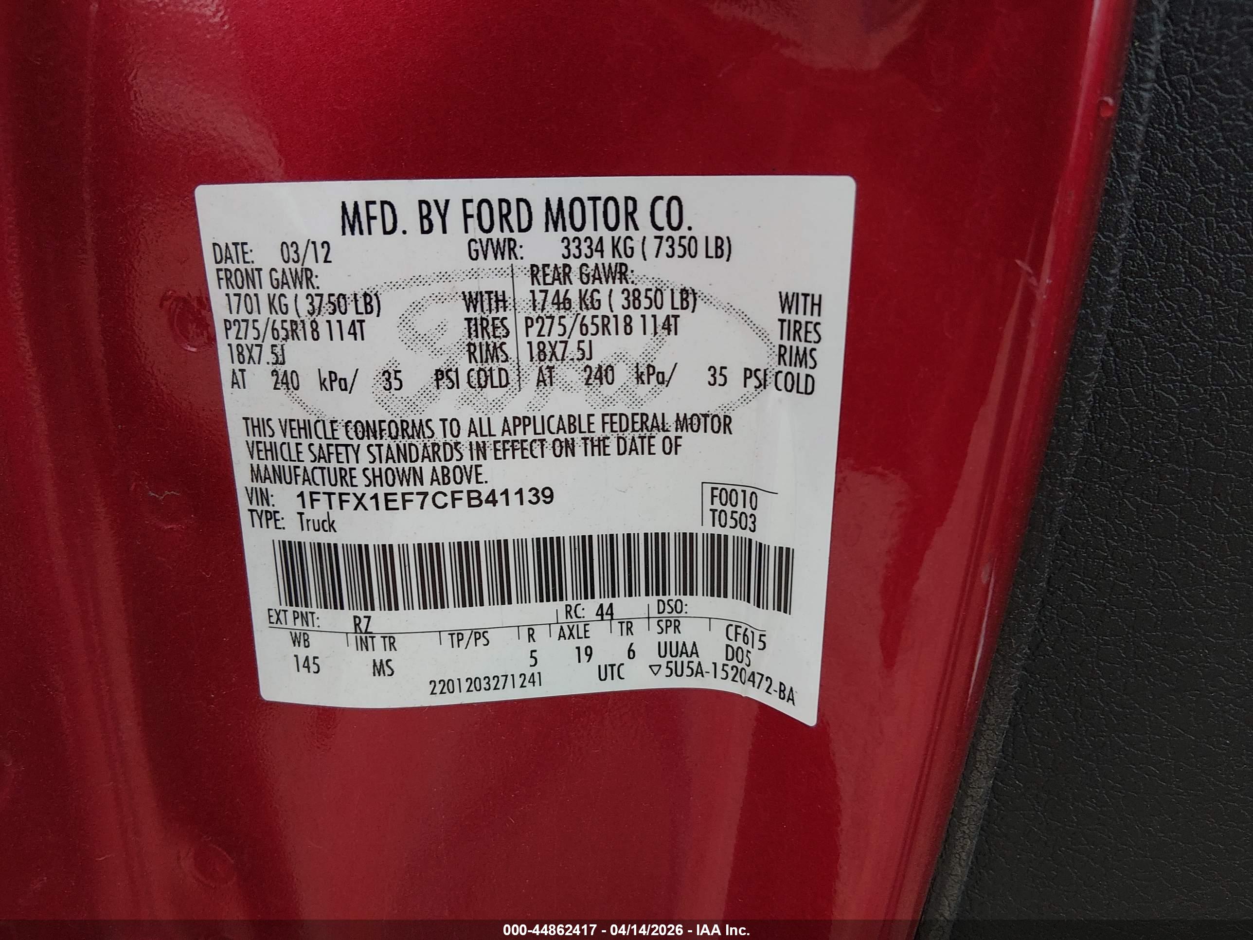 FORD F-150 image 9