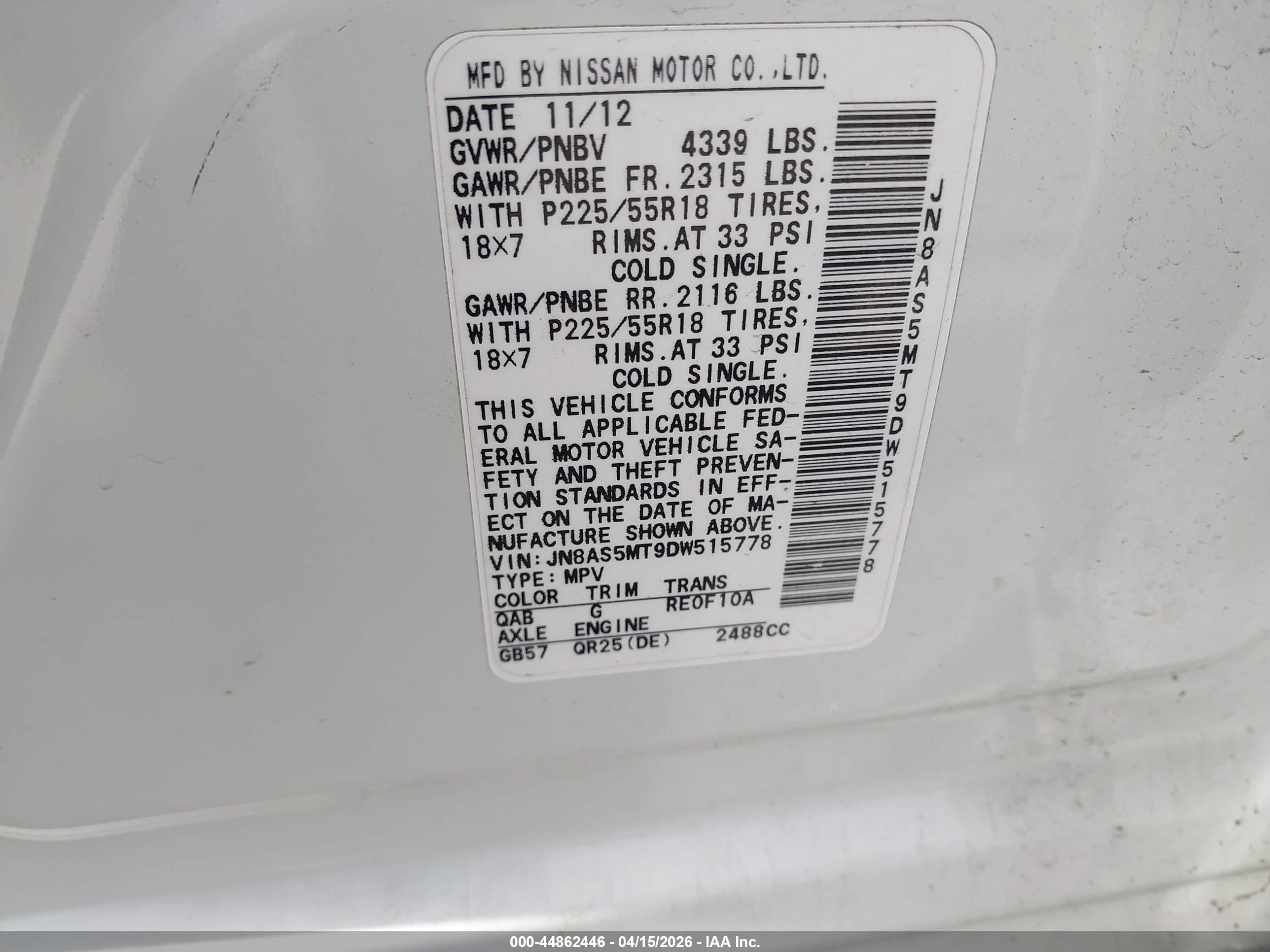 NISSAN ROGUE image 9