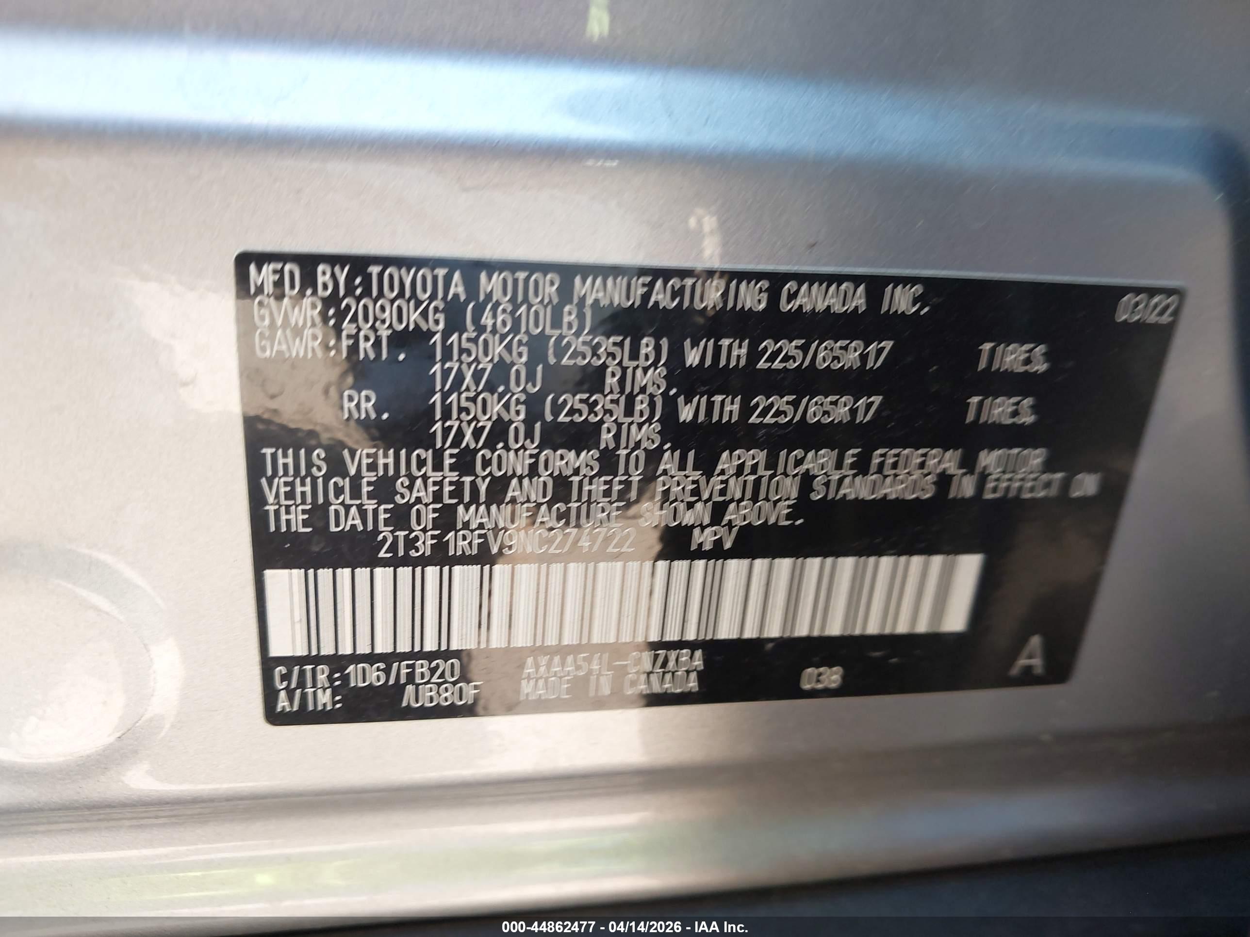 TOYOTA RAV4 image 9