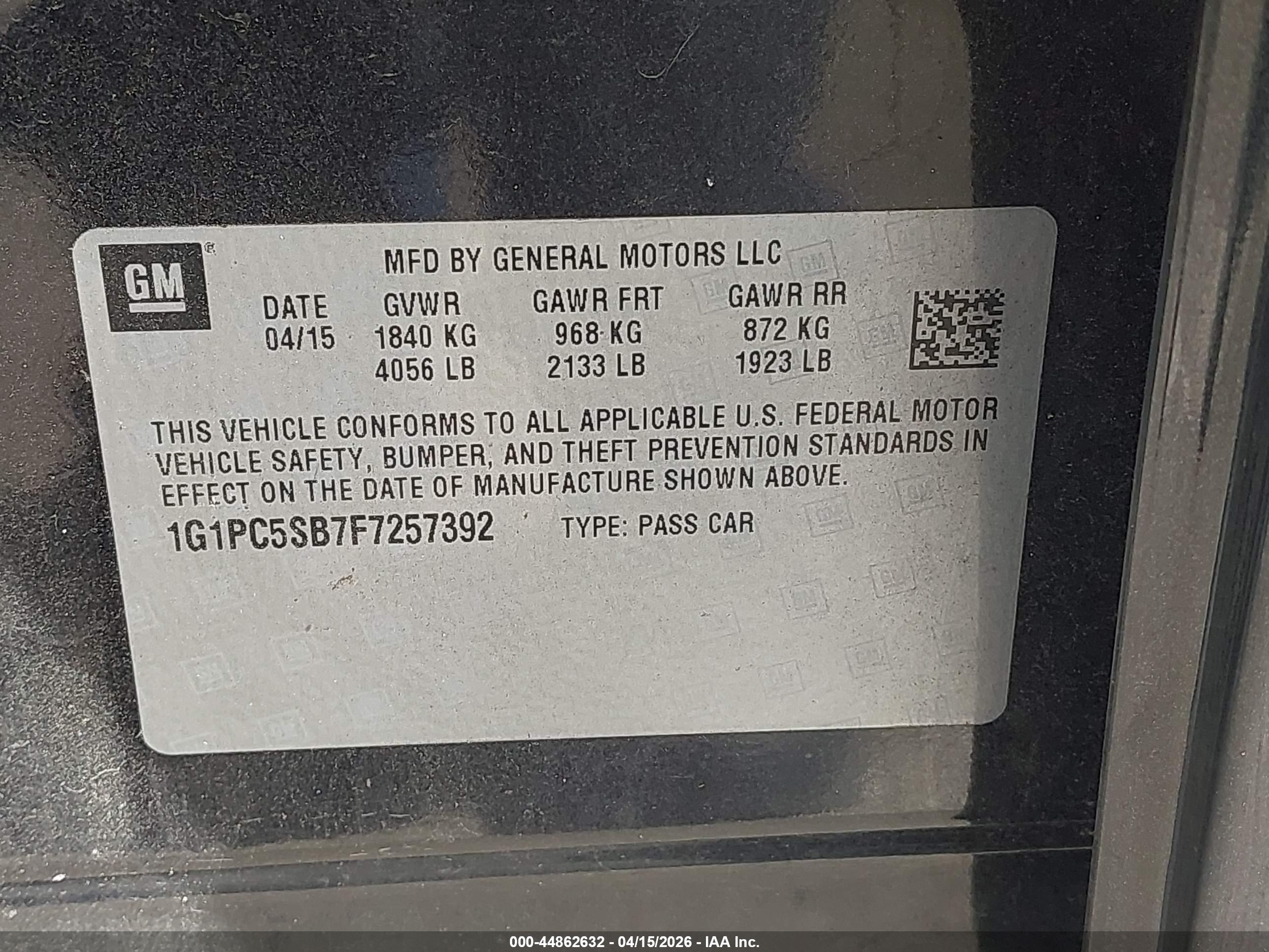 CHEVROLET CRUZE image 9