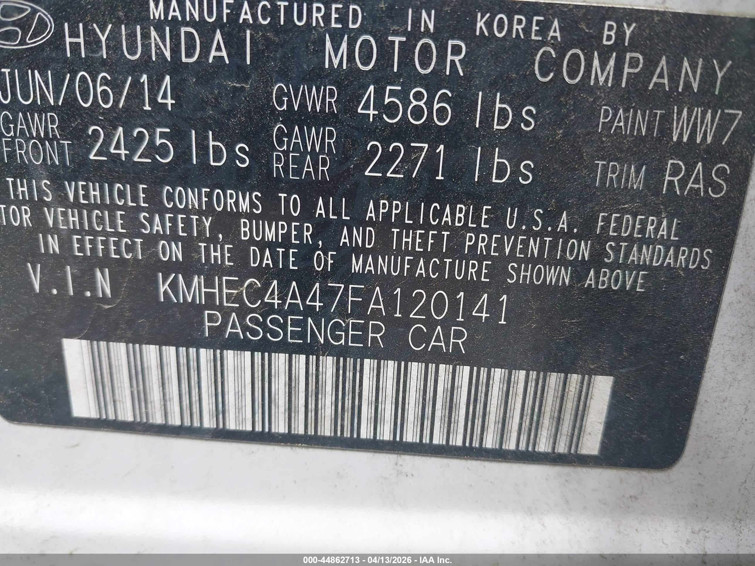 HYUNDAI SONATA image 9