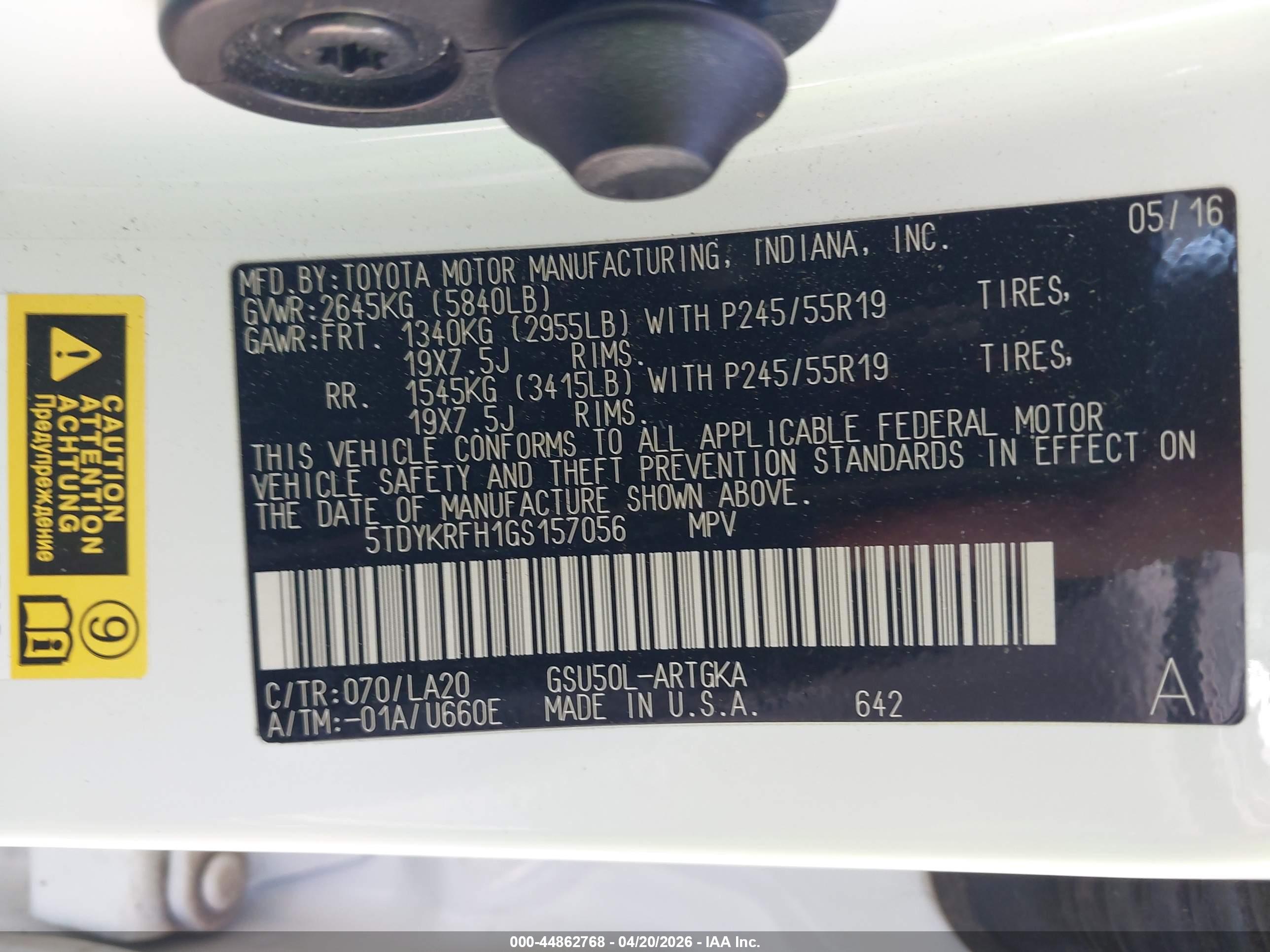 TOYOTA HIGHLANDER image 9