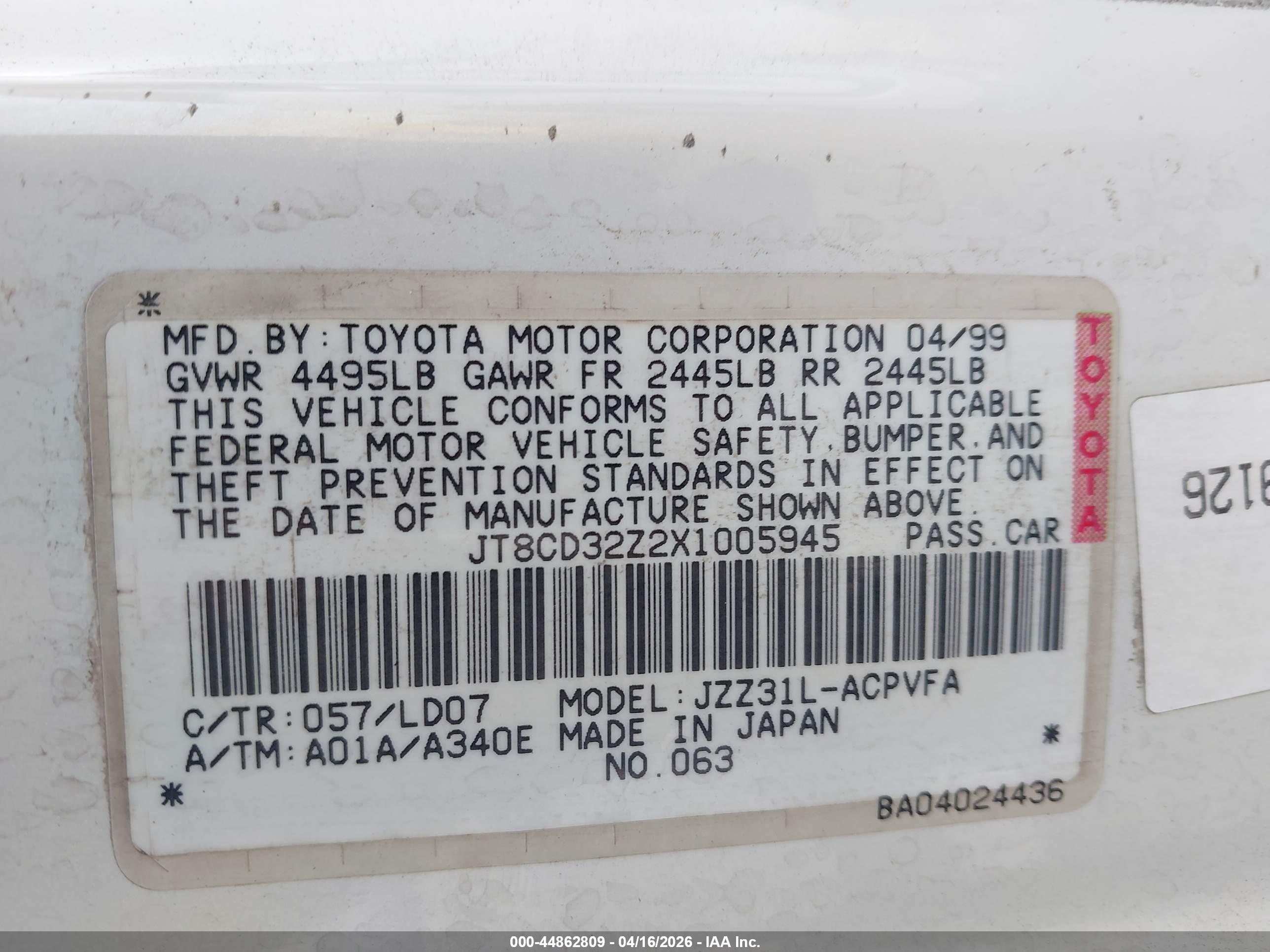 LEXUS SC image 9
