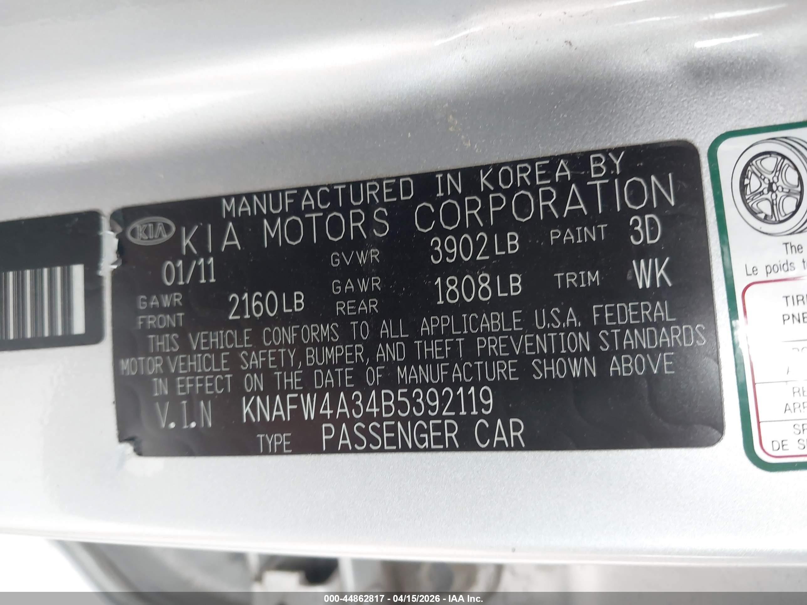KIA FORTE image 9