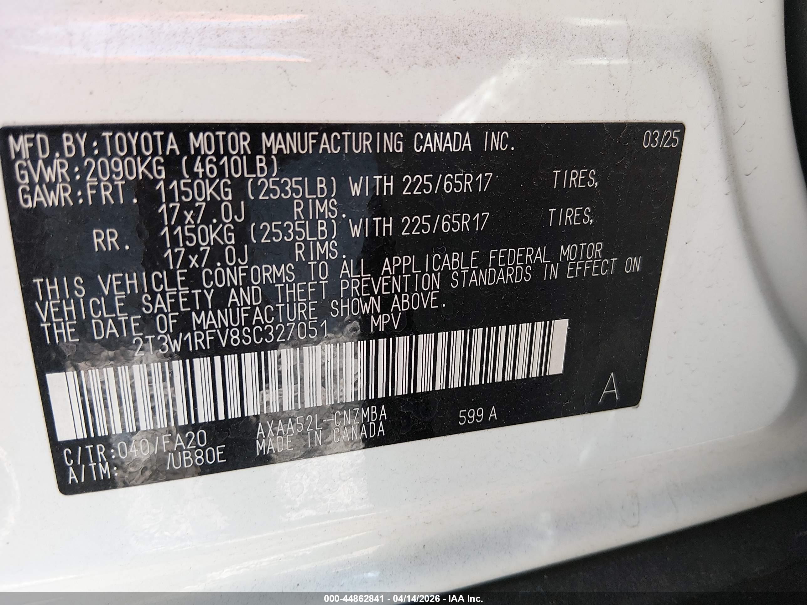 TOYOTA RAV4 image 9
