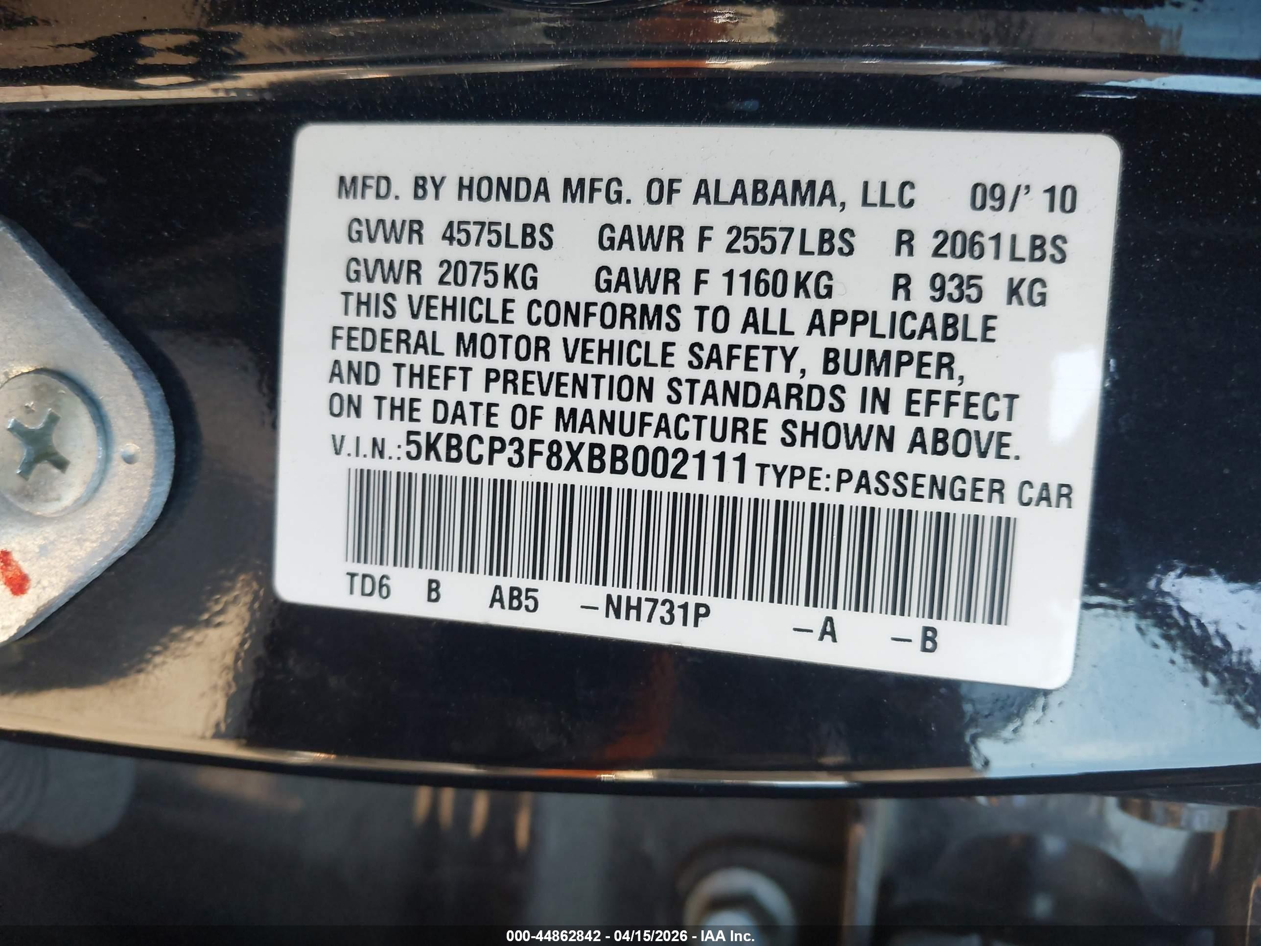 HONDA ACCORD image 9