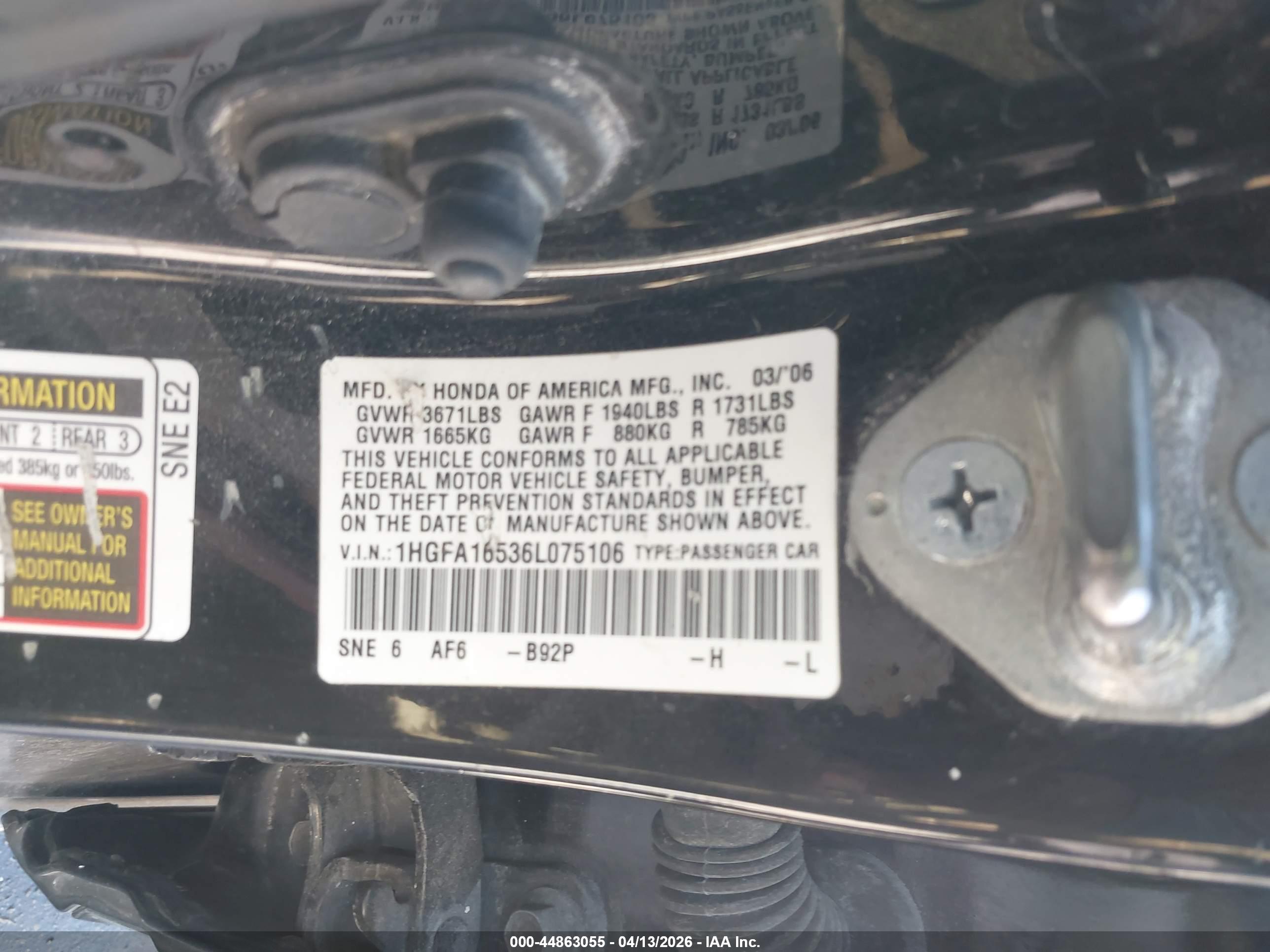 HONDA CIVIC image 9