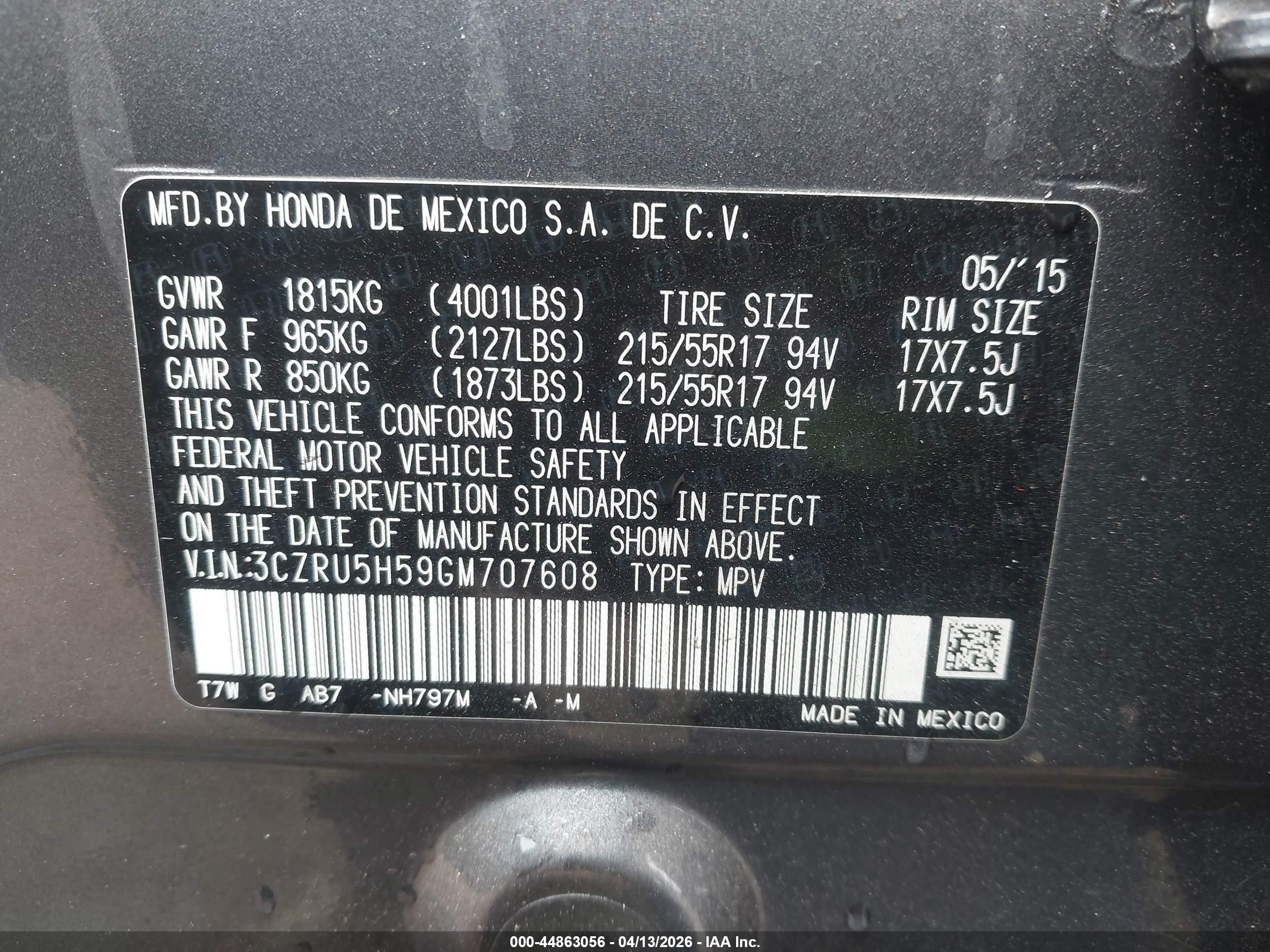 HONDA HR-V image 9