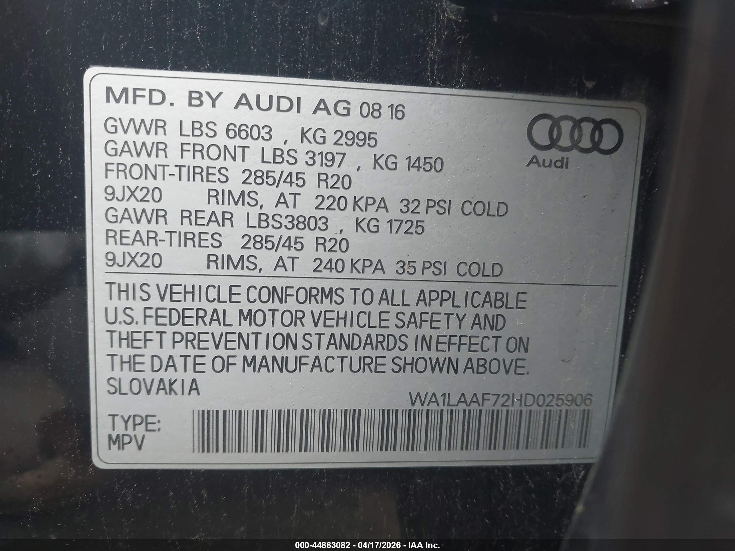 AUDI Q7 image 9