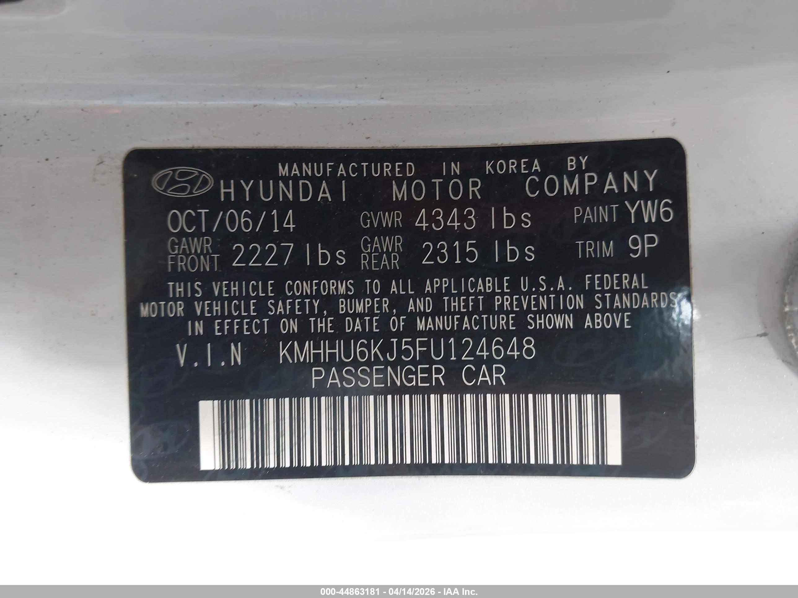 HYUNDAI GENESIS image 9