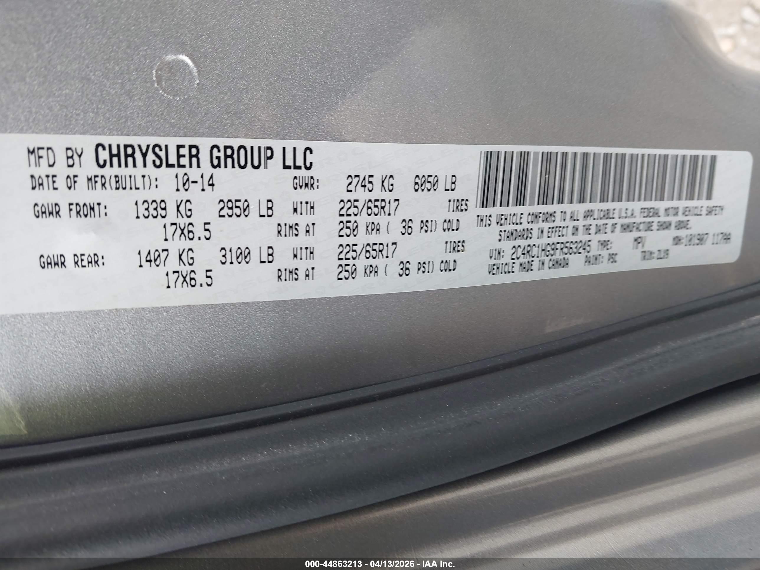 CHRYSLER TOWN image 9
