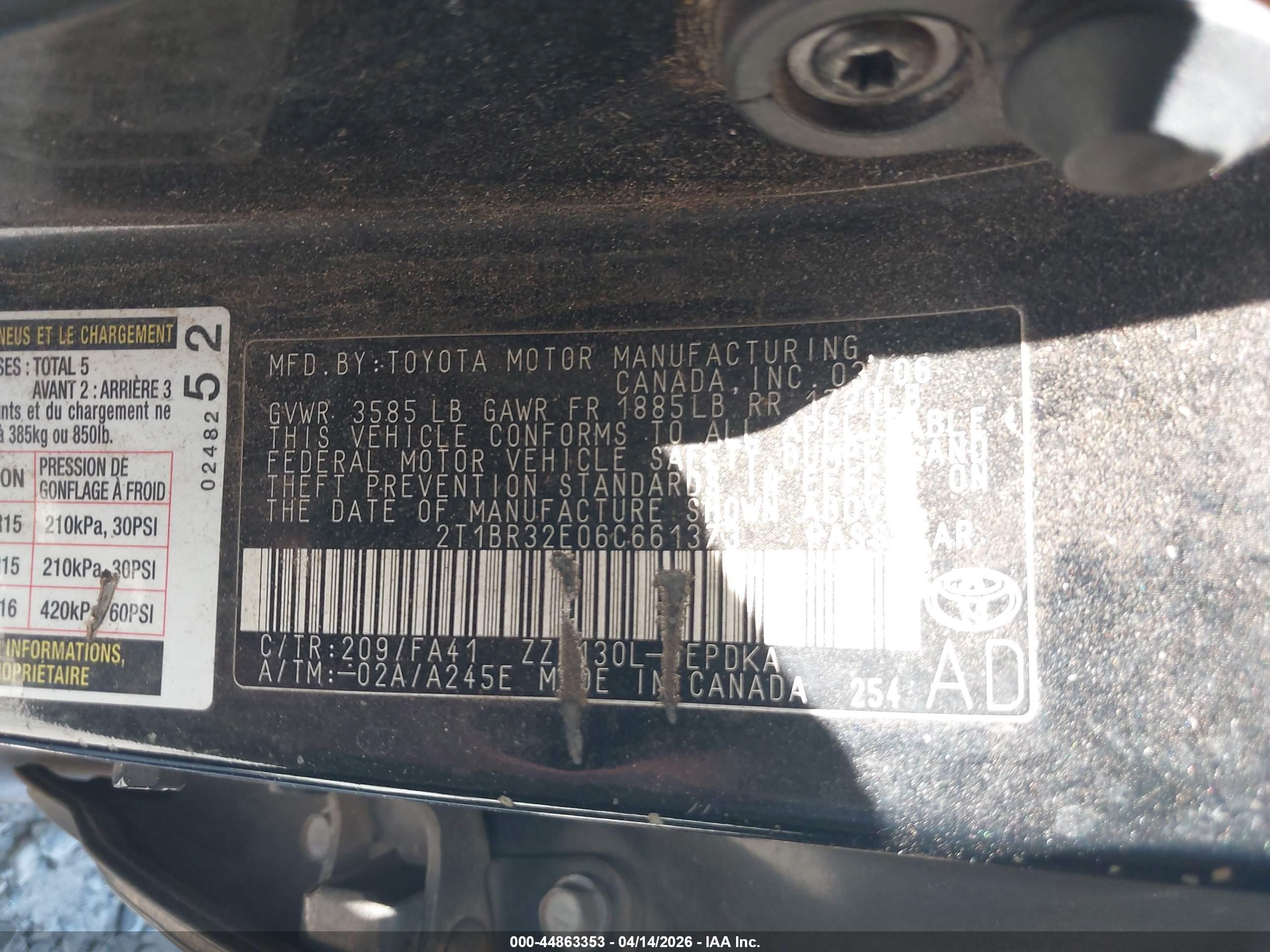 TOYOTA COROLLA image 9