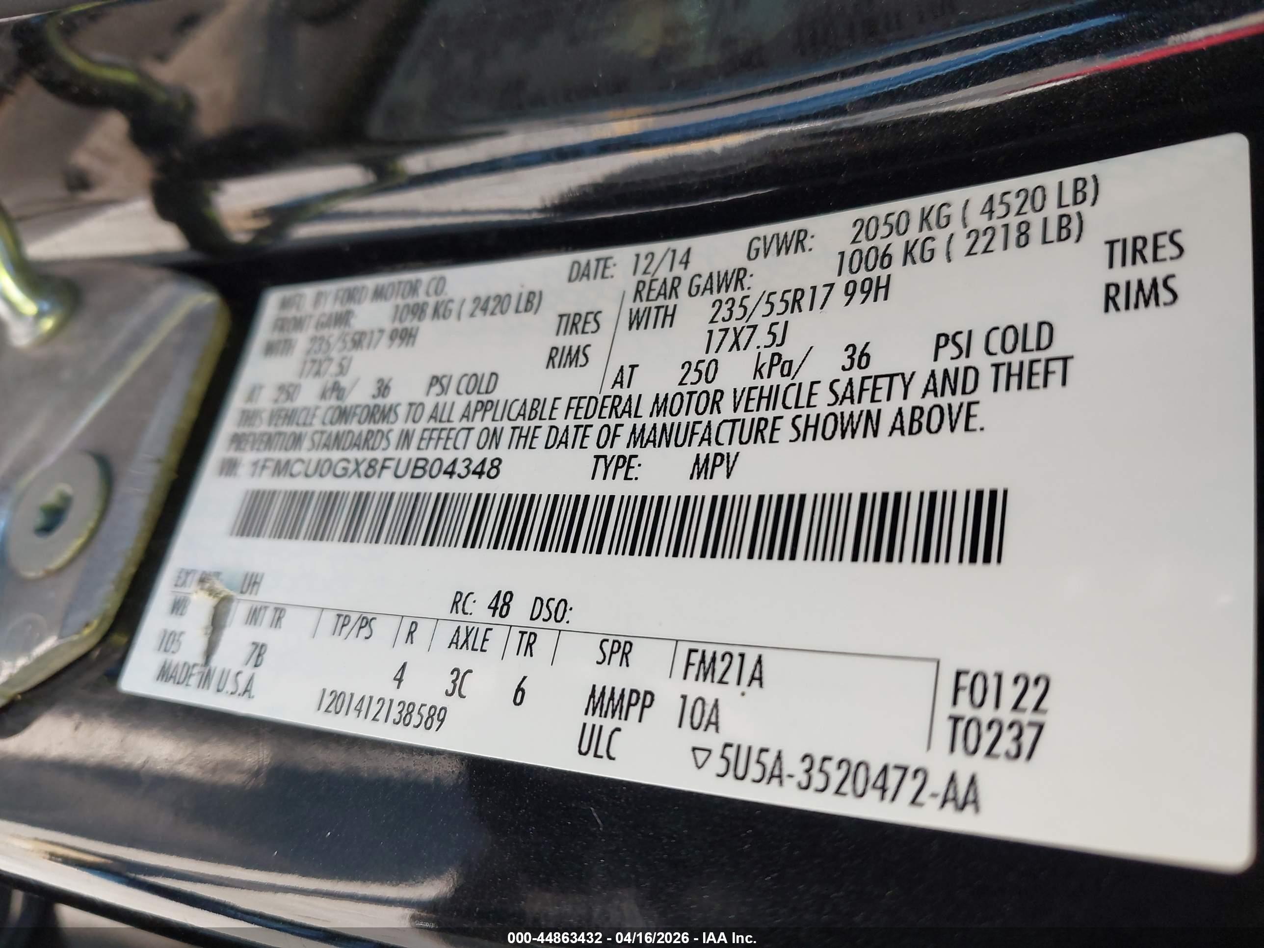 FORD ESCAPE image 9