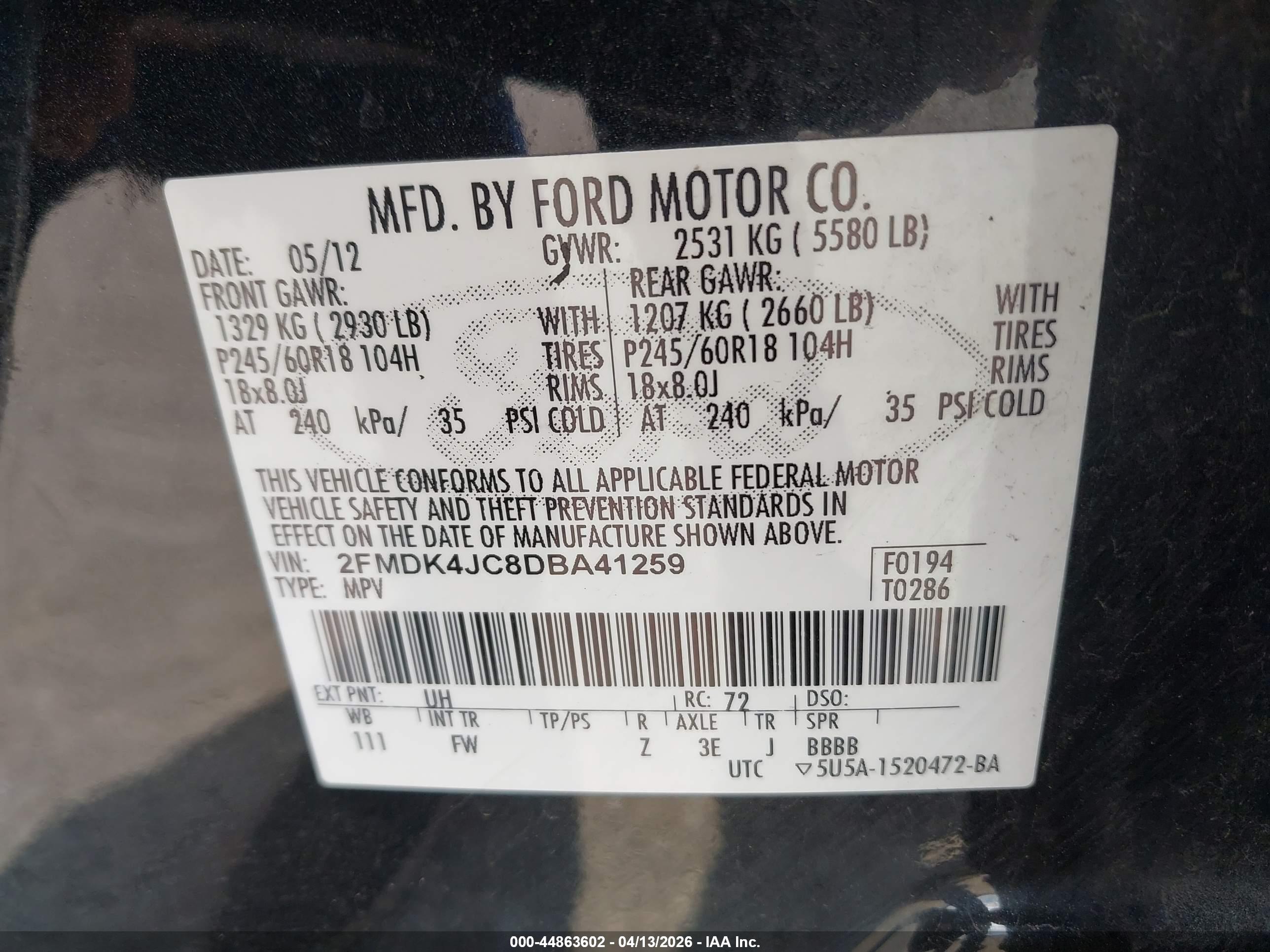 FORD EDGE image 9