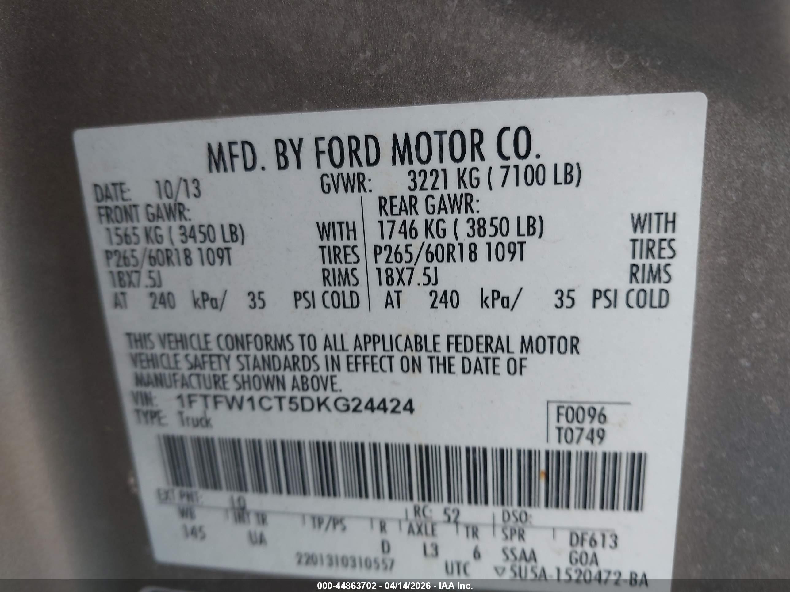 FORD F-150 image 9