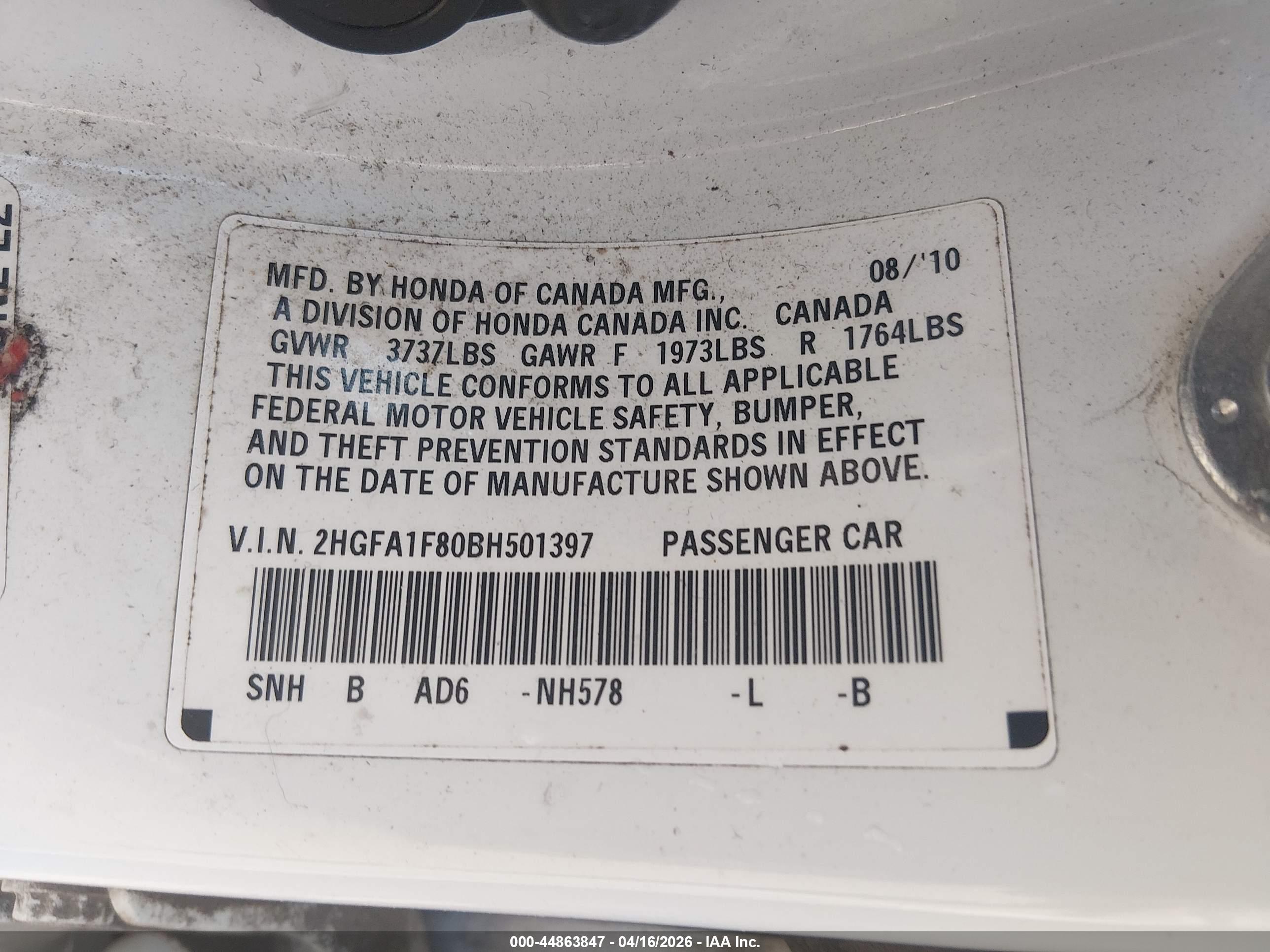 HONDA CIVIC image 9