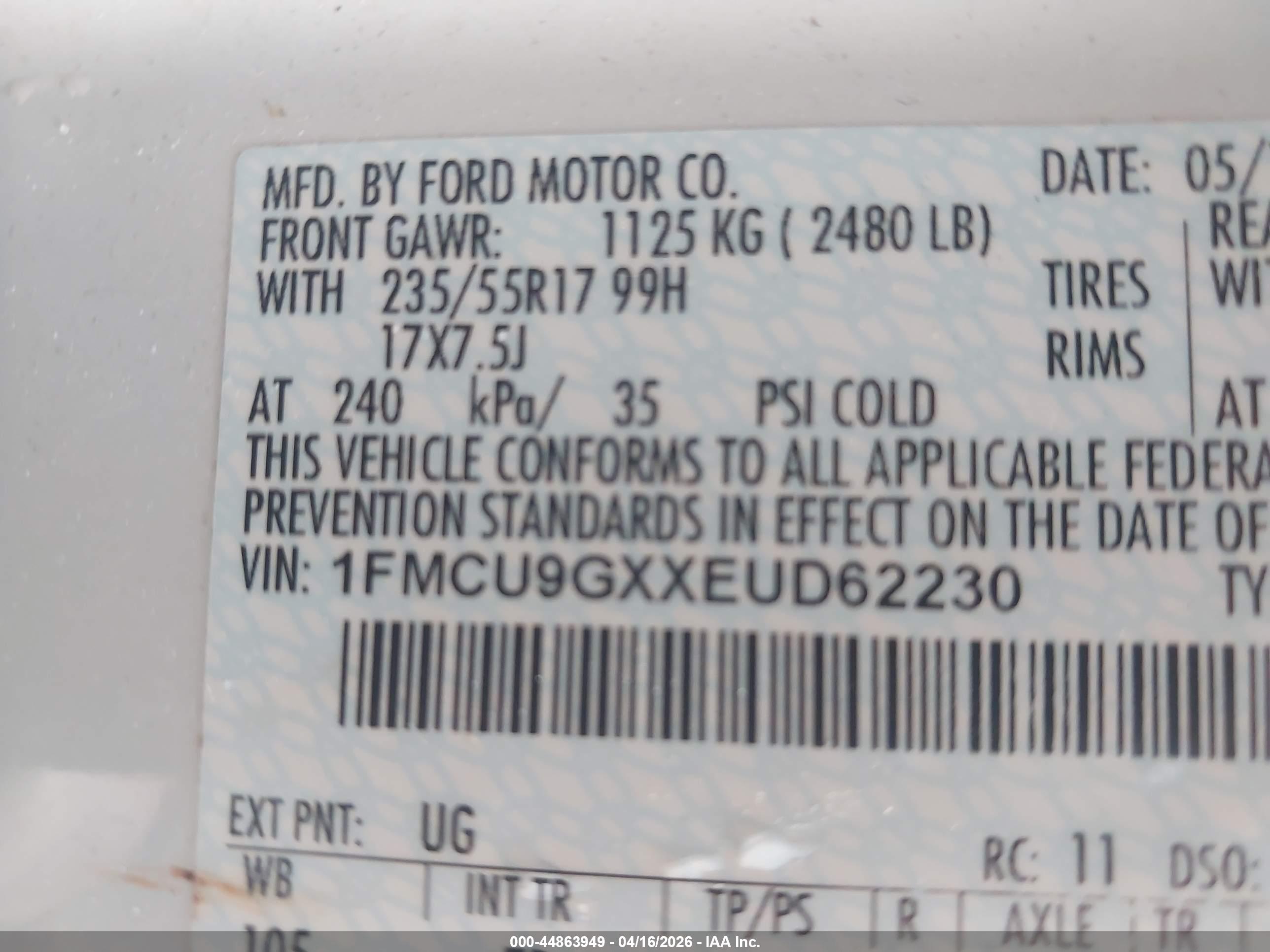 FORD ESCAPE image 9